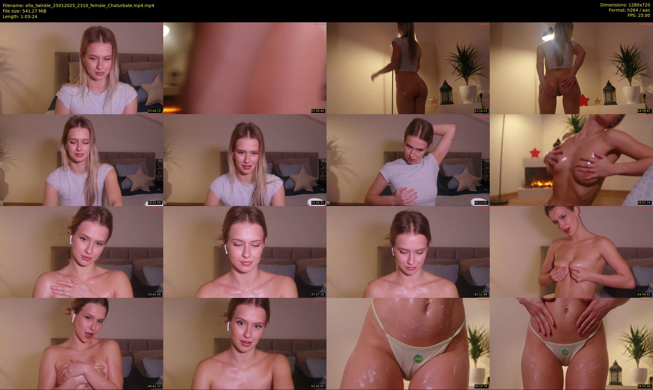 ella_twinkle — 64 minute Chaturbate female cam show recording, 720p, Jan 25, 2025
