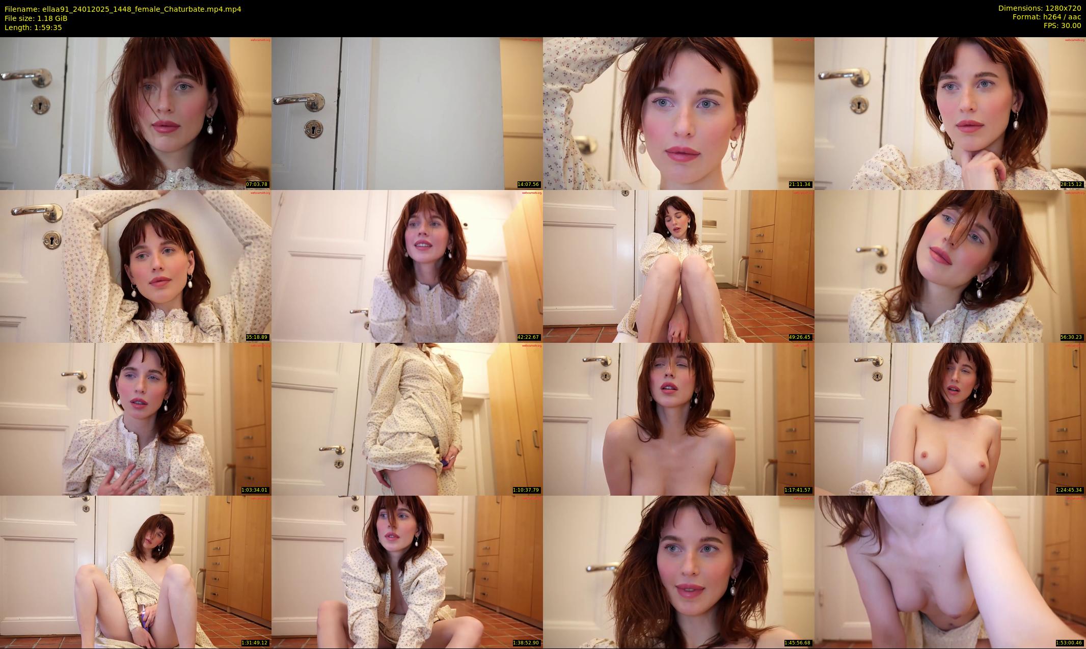 ellaa91 — 120 minute Chaturbate female cam show recording, 720p, Jan 24, 2025