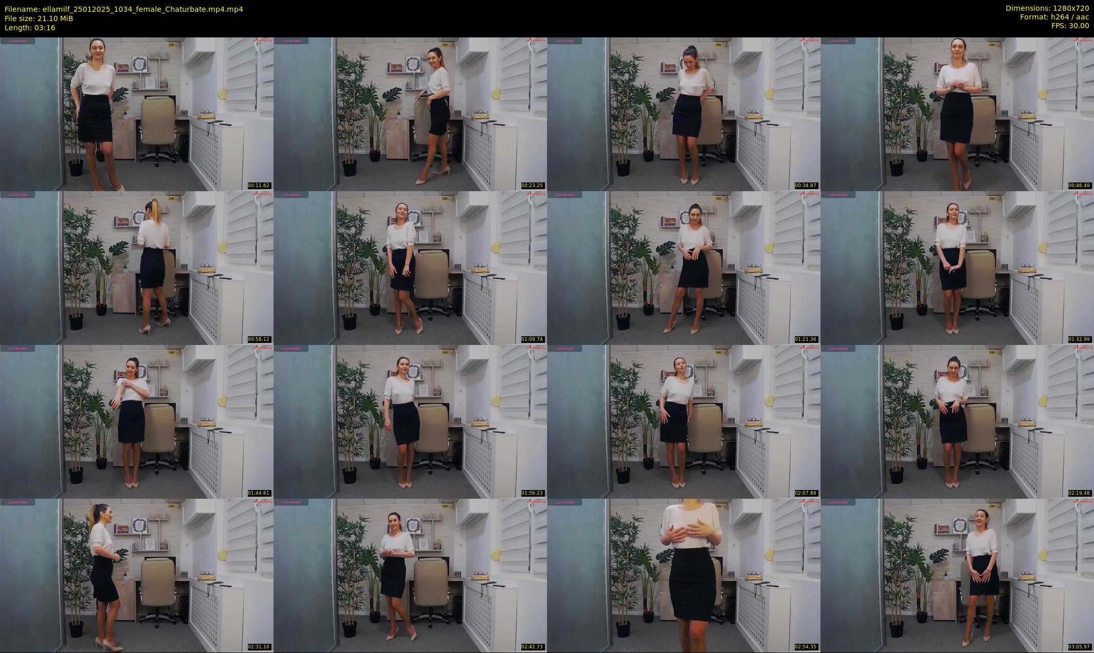 ellamilf — 4 minute Chaturbate female cam show recording, 720p, Jan 25, 2025