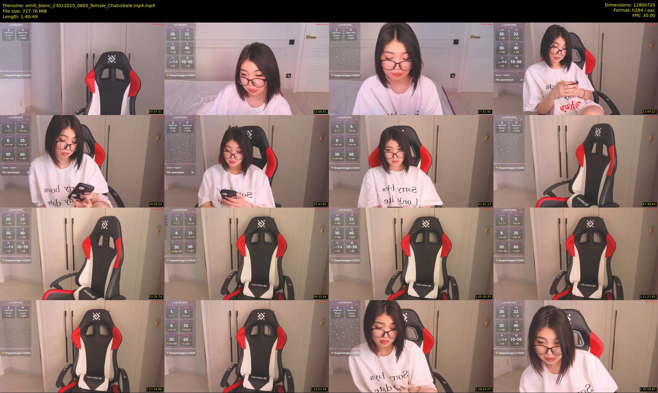 emili_blanc — 101 minute Chaturbate female cam show recording, 720p, Jan 23, 2025
