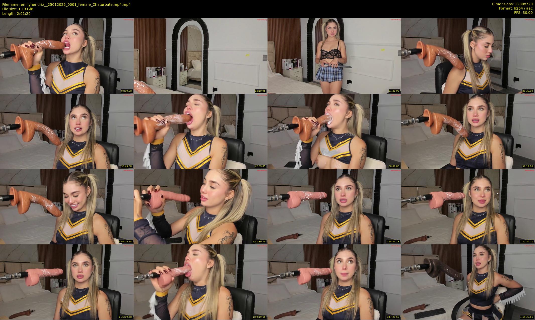 emilyhendrix_ — 122 minute Chaturbate couple cam show recording, 720p, Jan 25, 2025