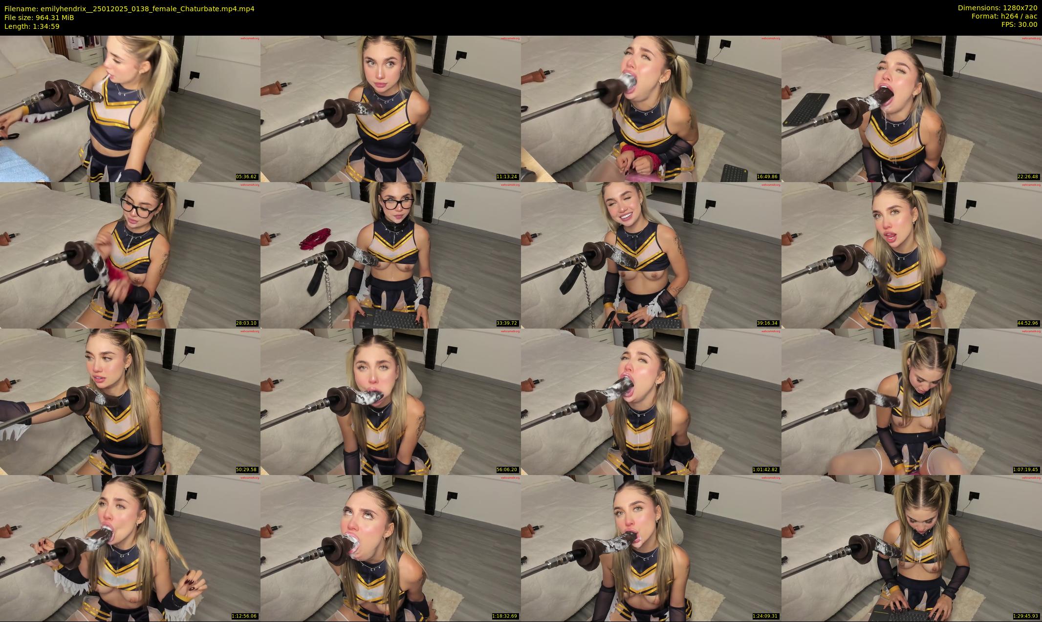 emilyhendrix_ — 95 minute Chaturbate couple cam show recording, 720p, Jan 25, 2025