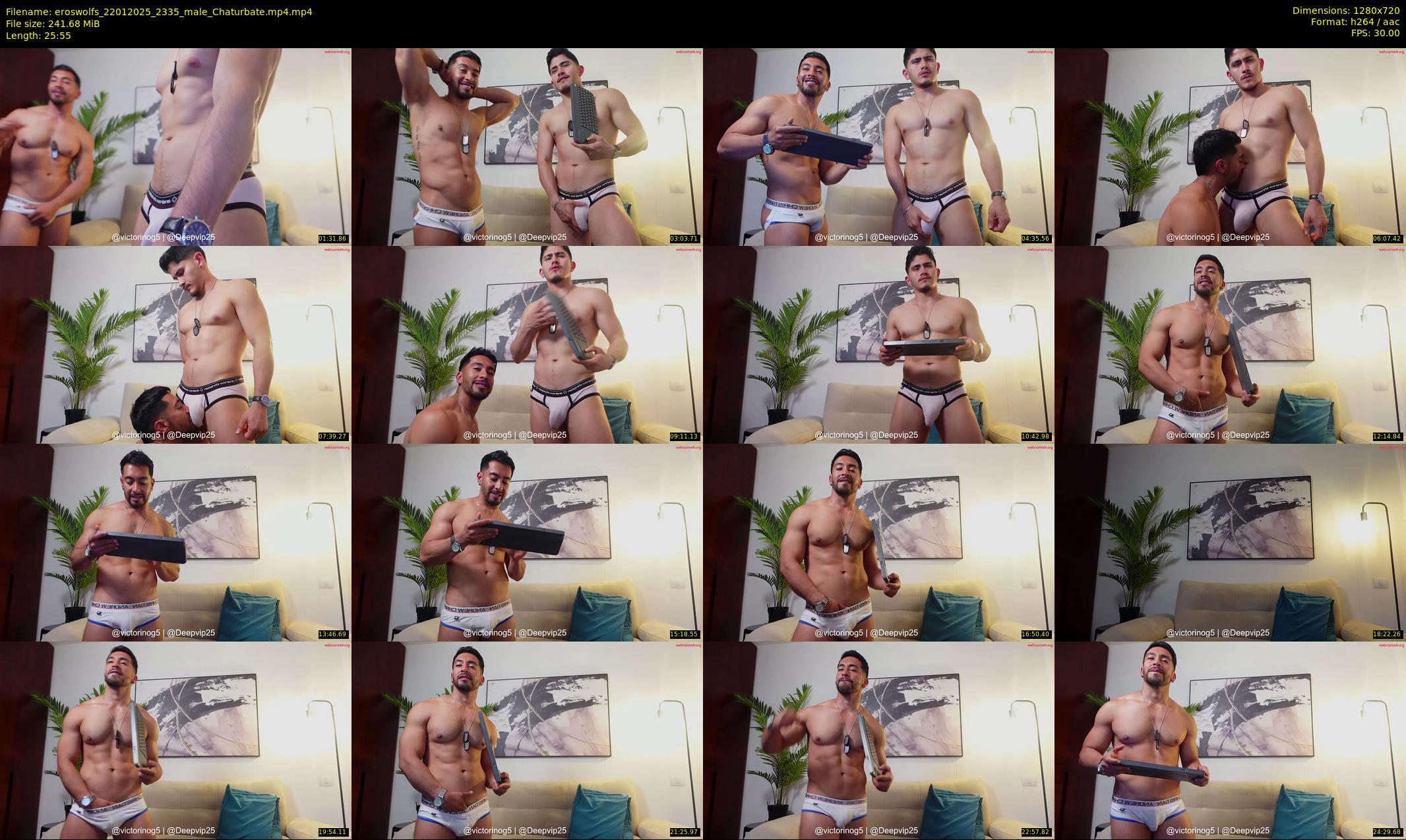 eroswolfs — 26 minute Chaturbate male cam show recording, 720p, Jan 22, 2025