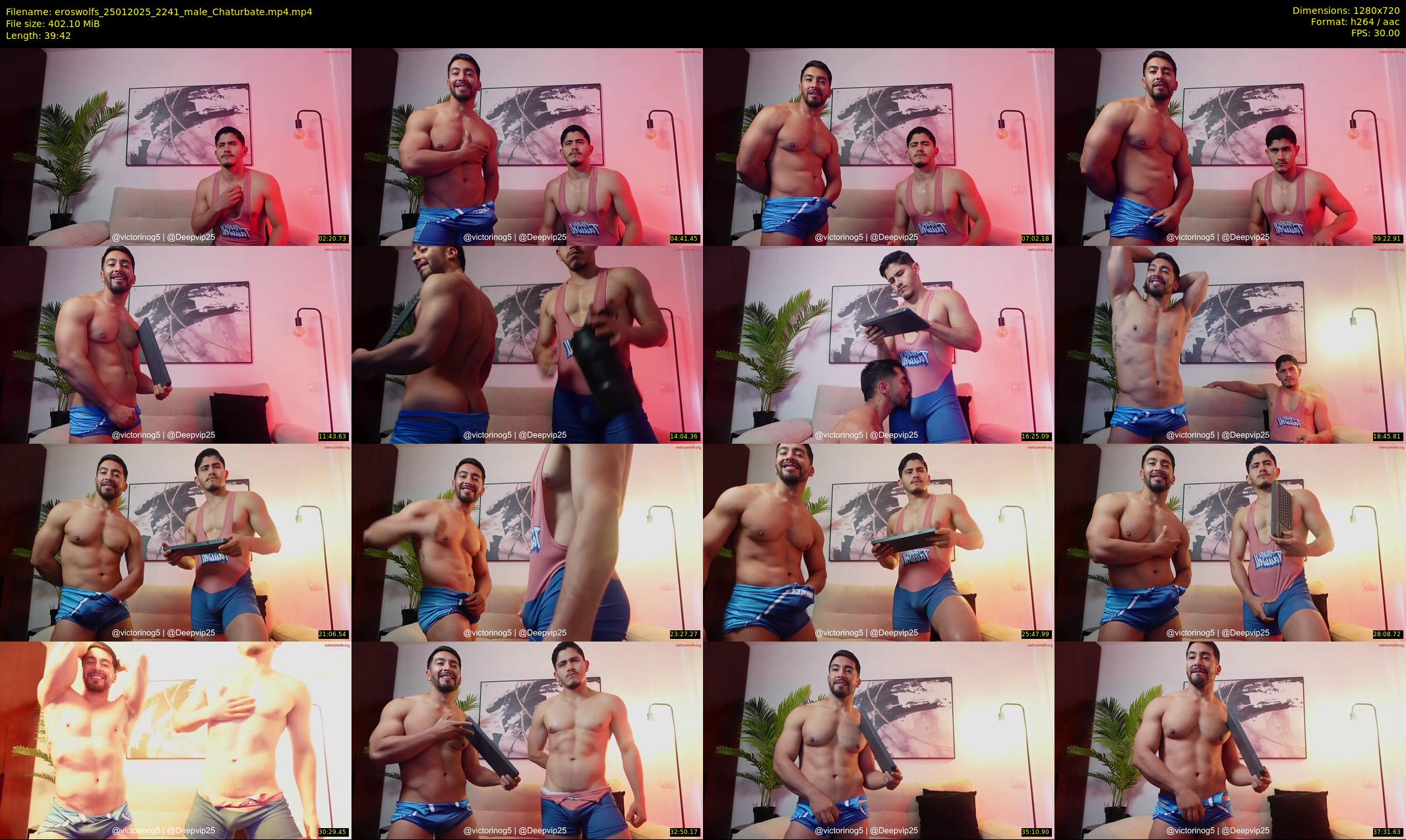 eroswolfs — 40 minute Chaturbate male cam show recording, 720p, Jan 25, 2025