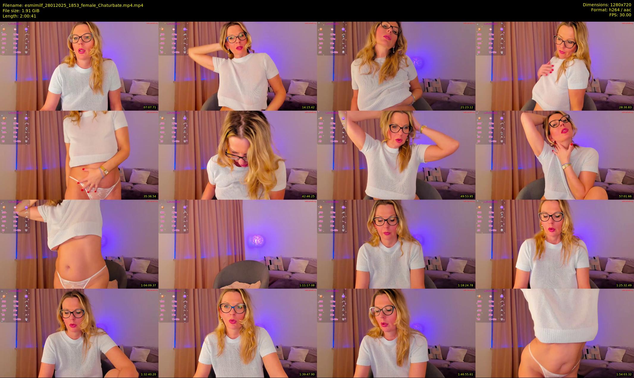esmimilf — 121 minute Chaturbate female cam show recording, 720p, Jan 28, 2025