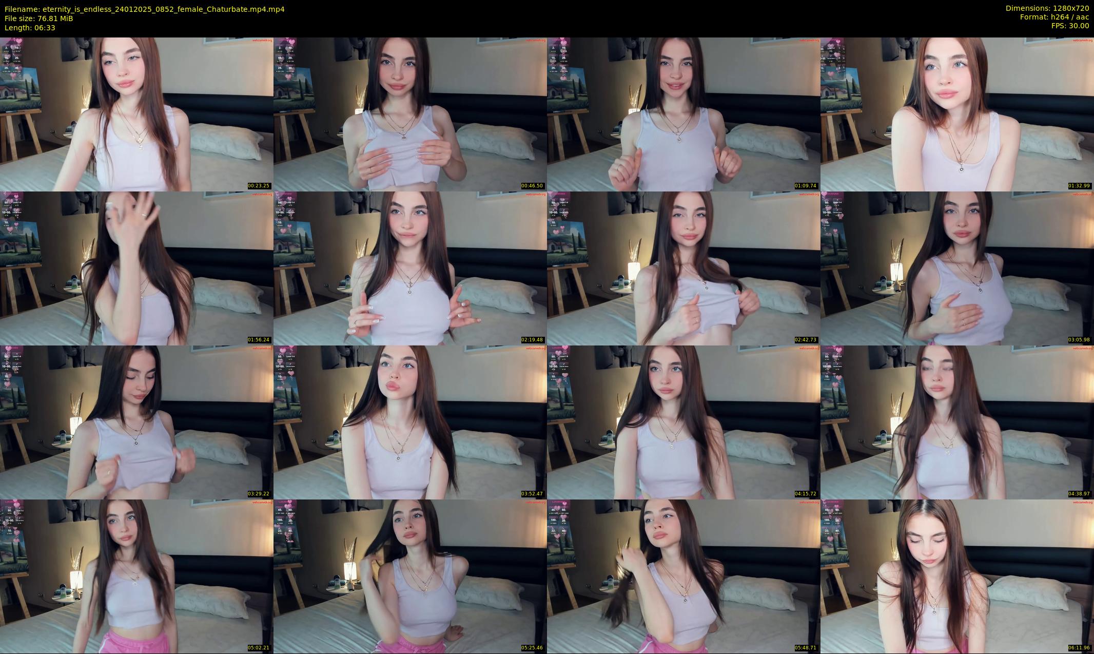 eternity_is_endless — 7 minute Chaturbate female cam show recording, 720p, Jan 24, 2025