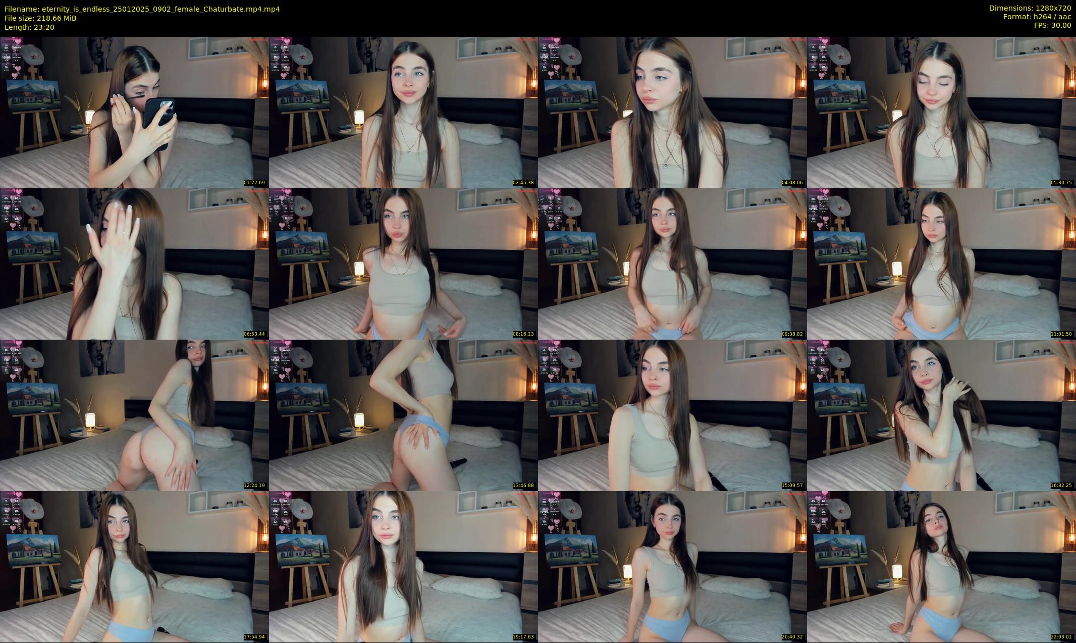eternity_is_endless — 24 minute Chaturbate female cam show recording, 720p, Jan 25, 2025