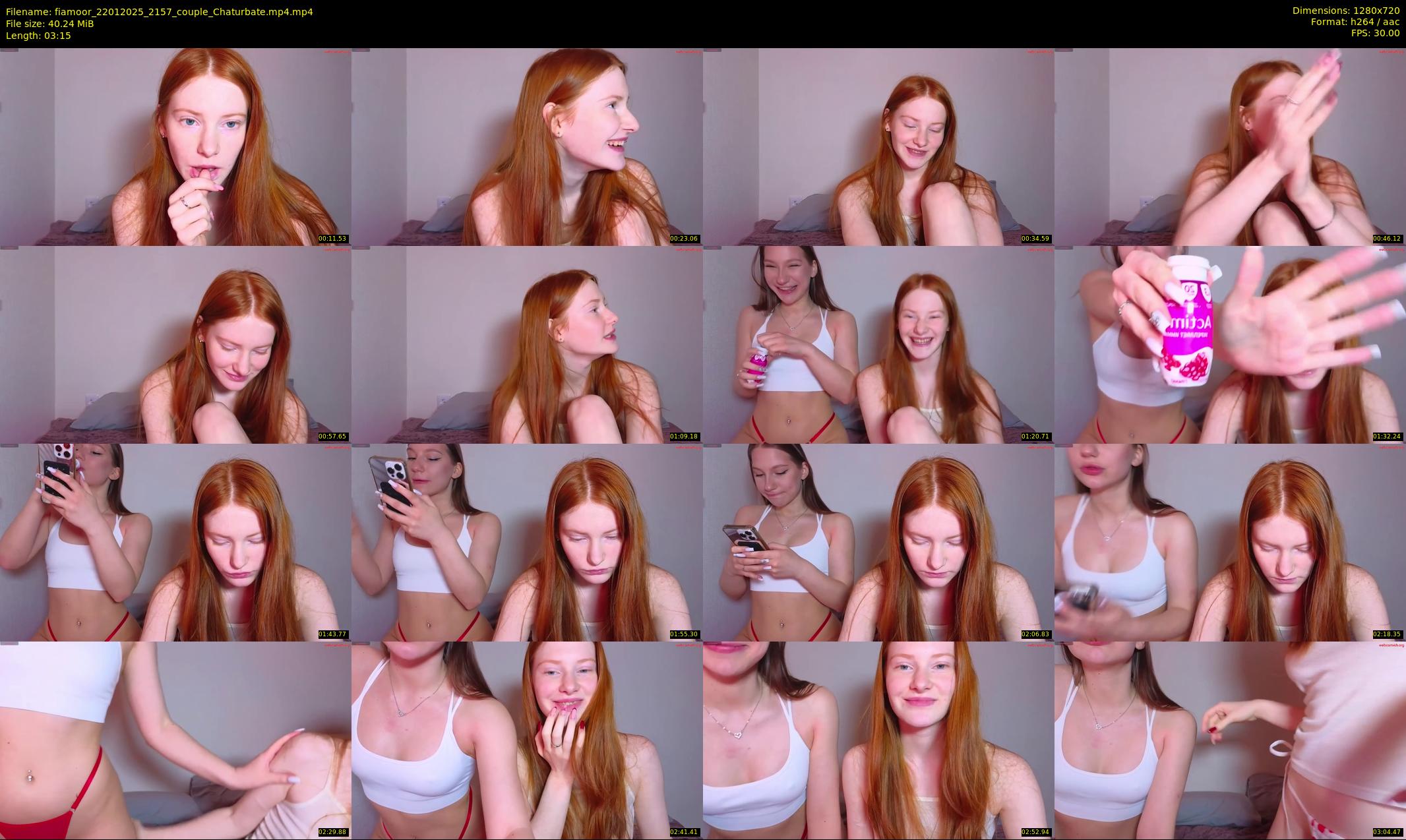 fiamoor — 4 minute Chaturbate female cam show recording, 720p, Jan 22, 2025