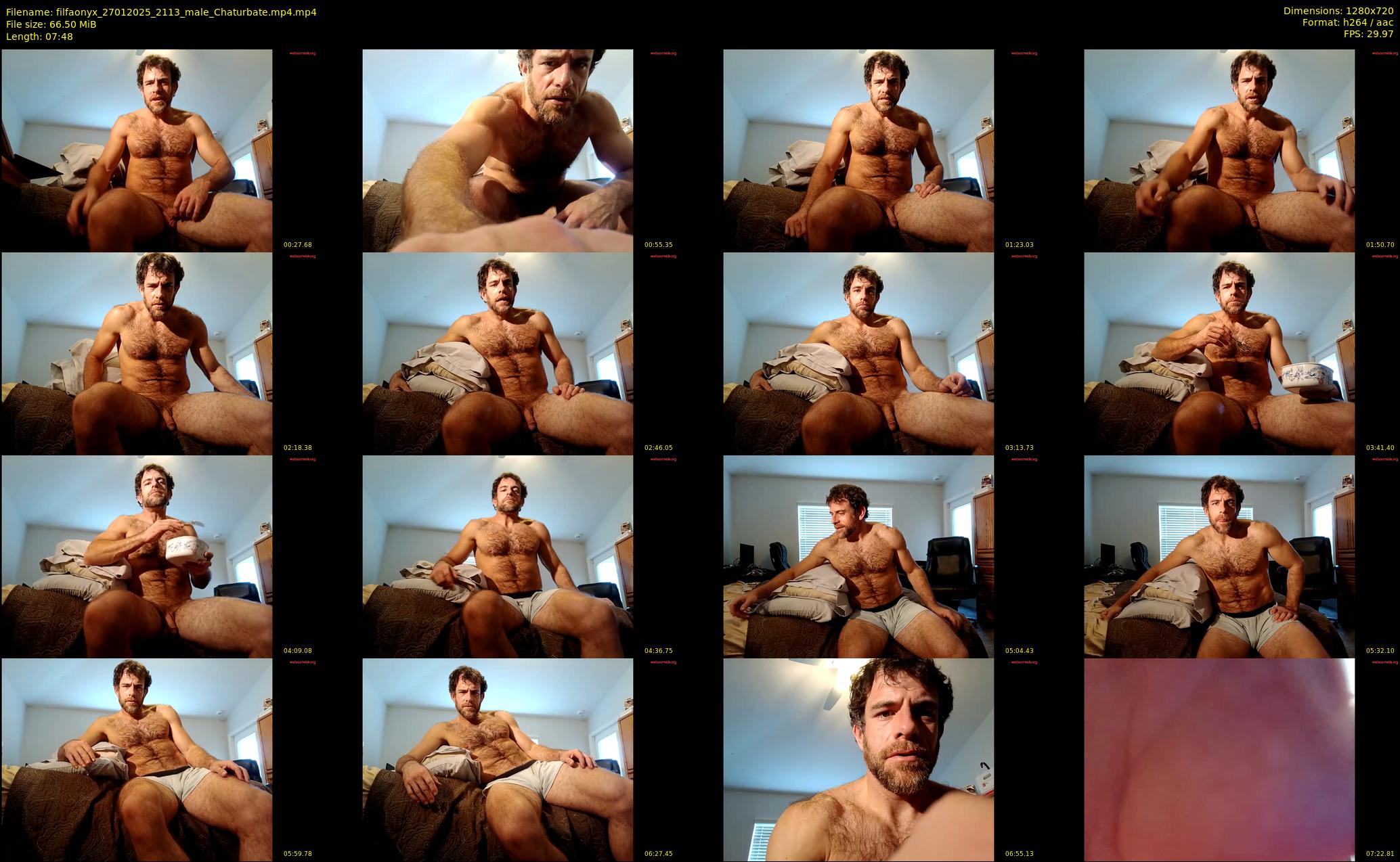 filfaonyx — 8 minute Chaturbate male cam show recording, 720p, Jan 27, 2025