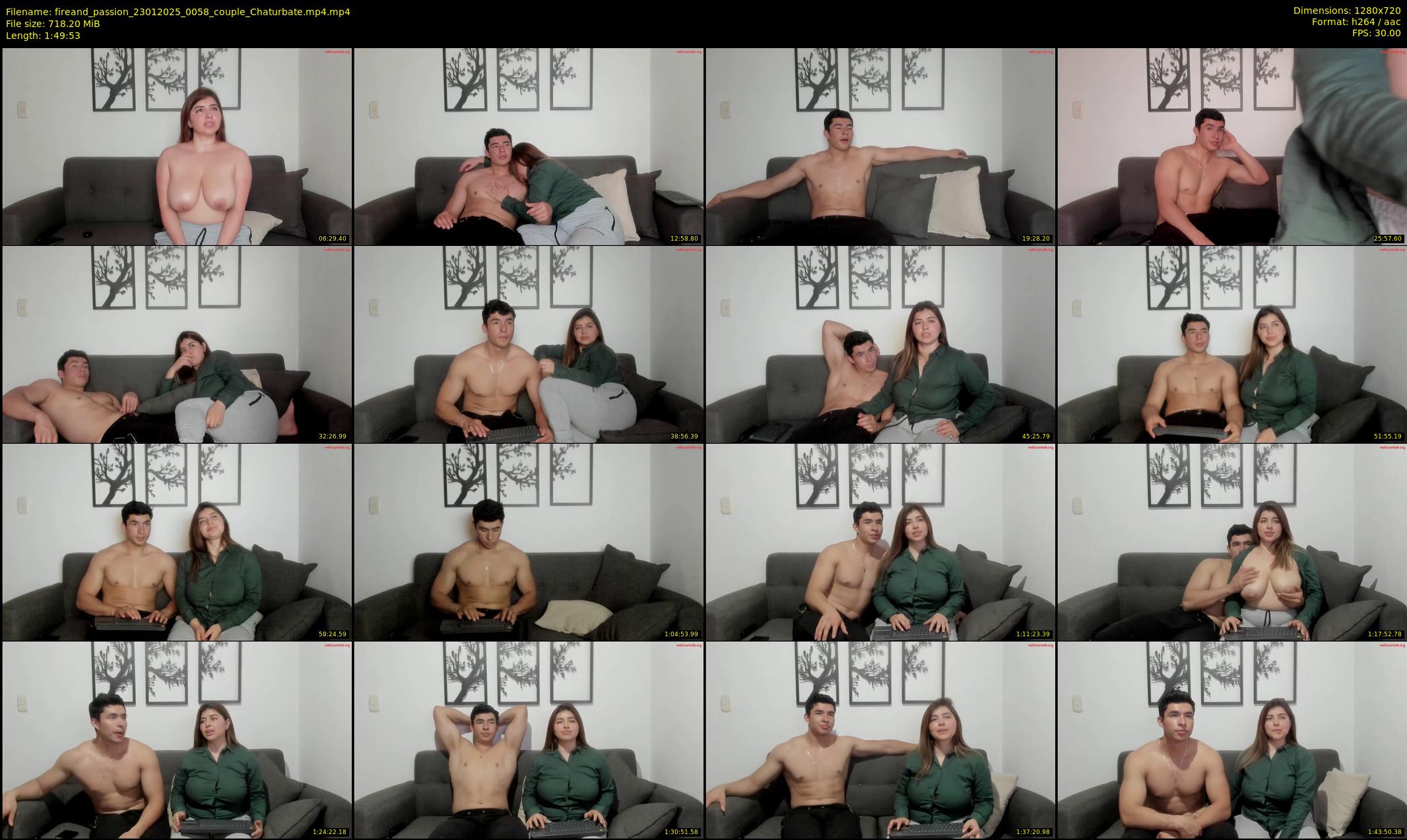 fireand_passion — 110 minute Chaturbate couple cam show recording, 720p, Jan 23, 2025