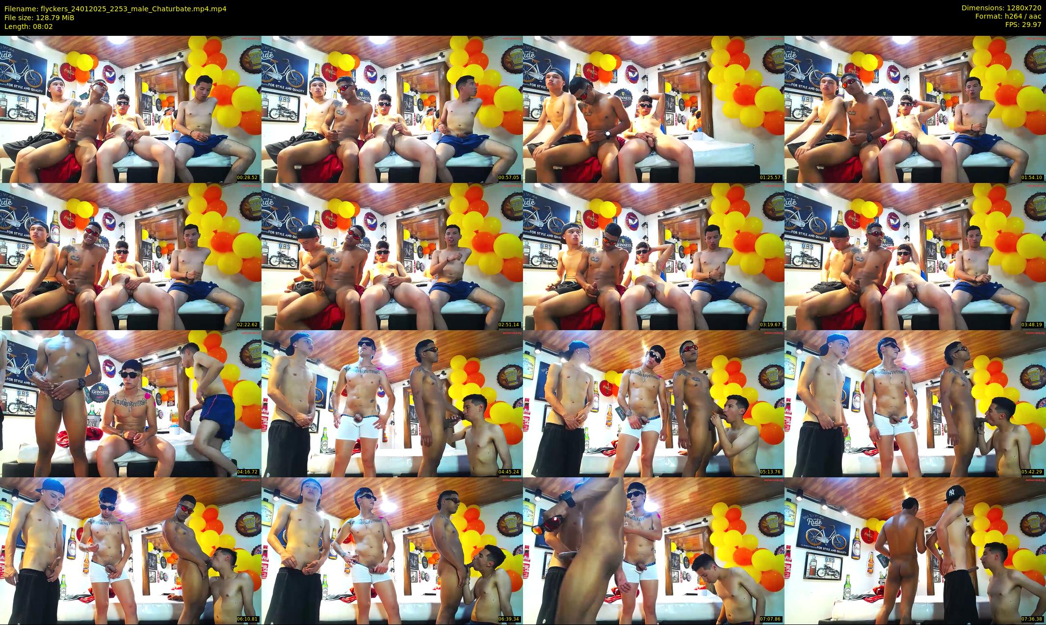flyckers — 9 minute Chaturbate male cam show recording, 720p, Jan 24, 2025