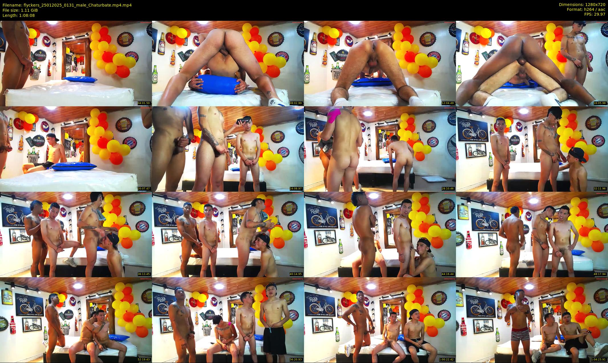 flyckers — 69 minute Chaturbate male cam show recording, 720p, Jan 25, 2025