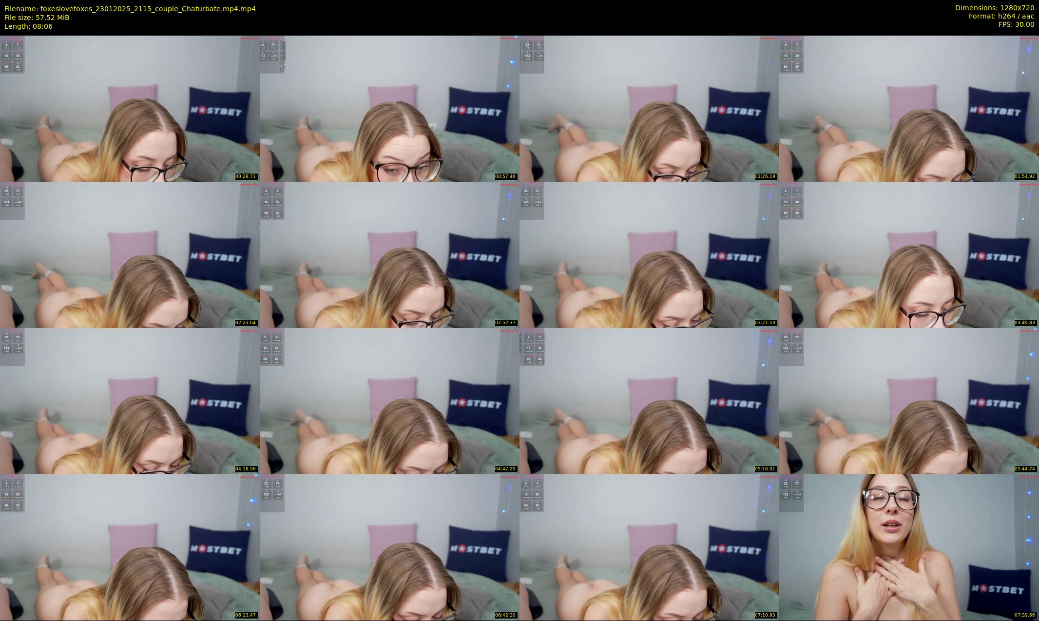 foxeslovefoxes — 9 minute Chaturbate couple cam show recording, 720p, Jan 23, 2025