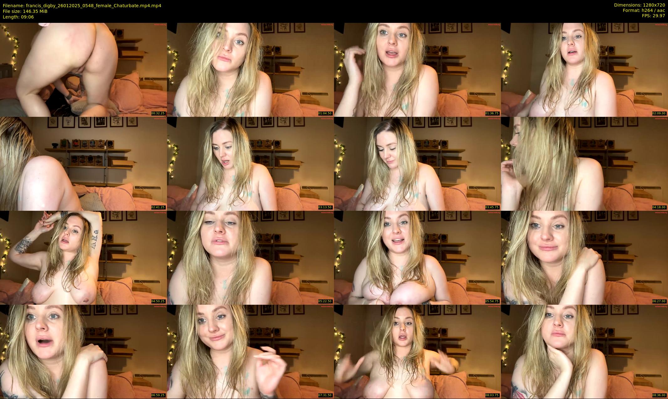 francis_digby — 10 minute Chaturbate female cam show recording, 720p, Jan 26, 2025