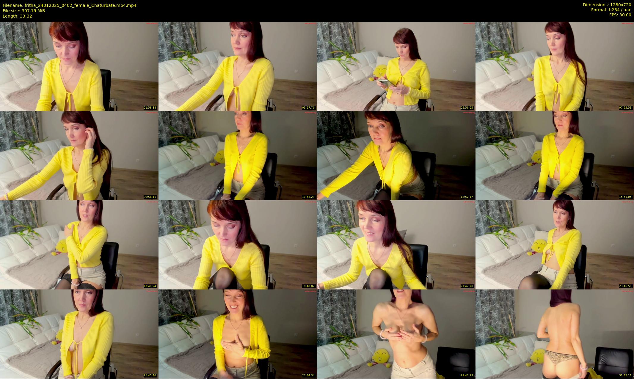 fritha — 34 minute Chaturbate female cam show recording, 720p, Jan 24, 2025
