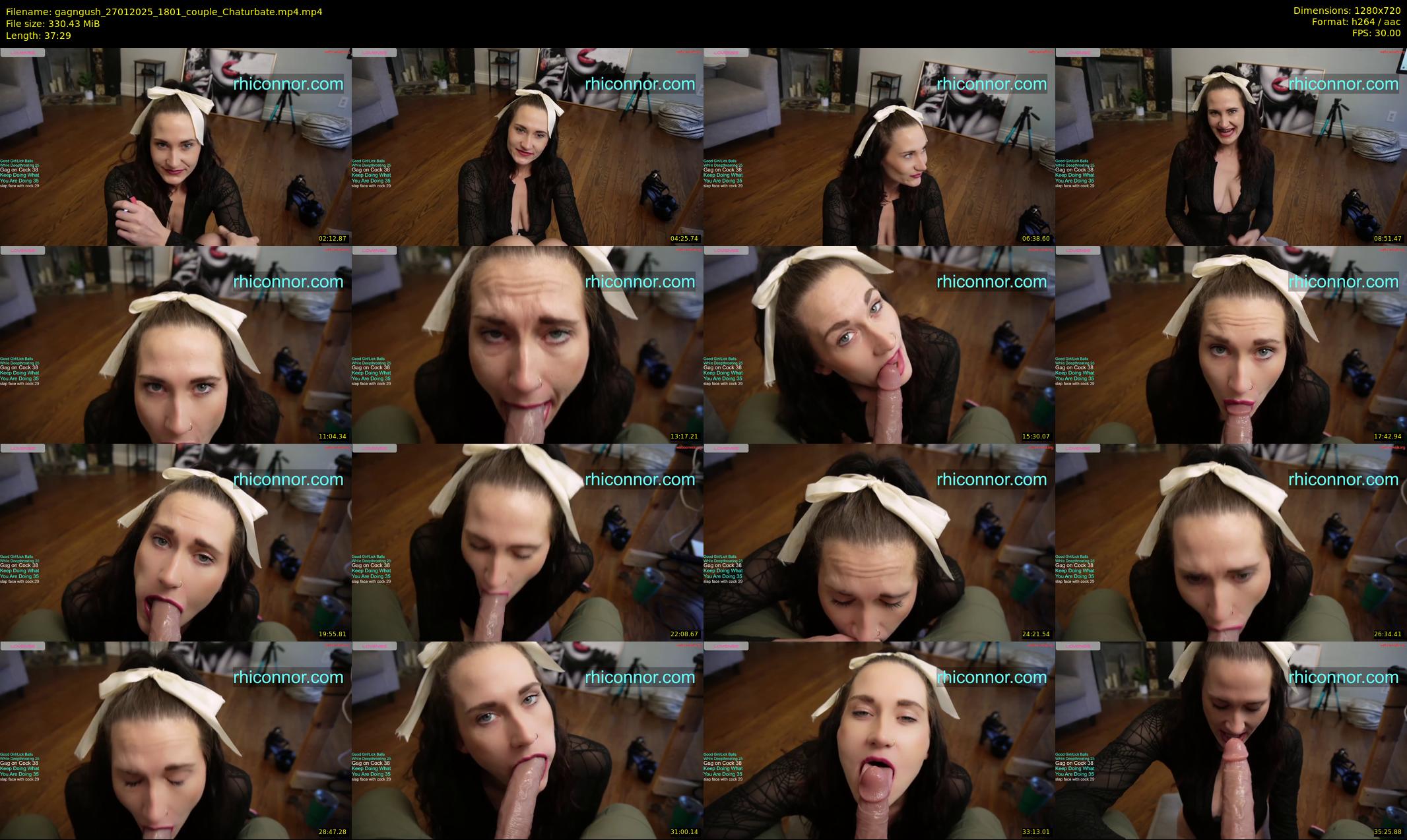 gagngush — 38 minute Chaturbate couple cam show recording, 720p, Jan 27, 2025