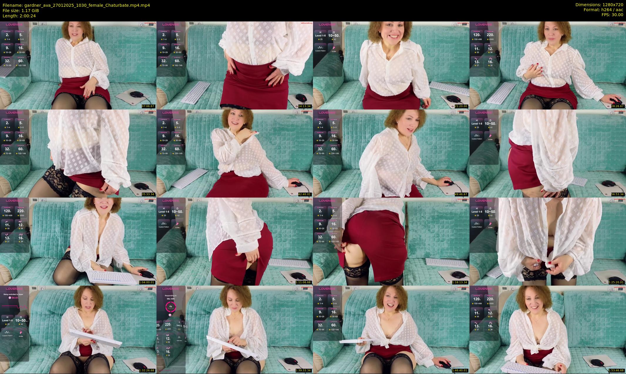 gardner_ava — 121 minute Chaturbate female cam show recording, 720p, Jan 27, 2025