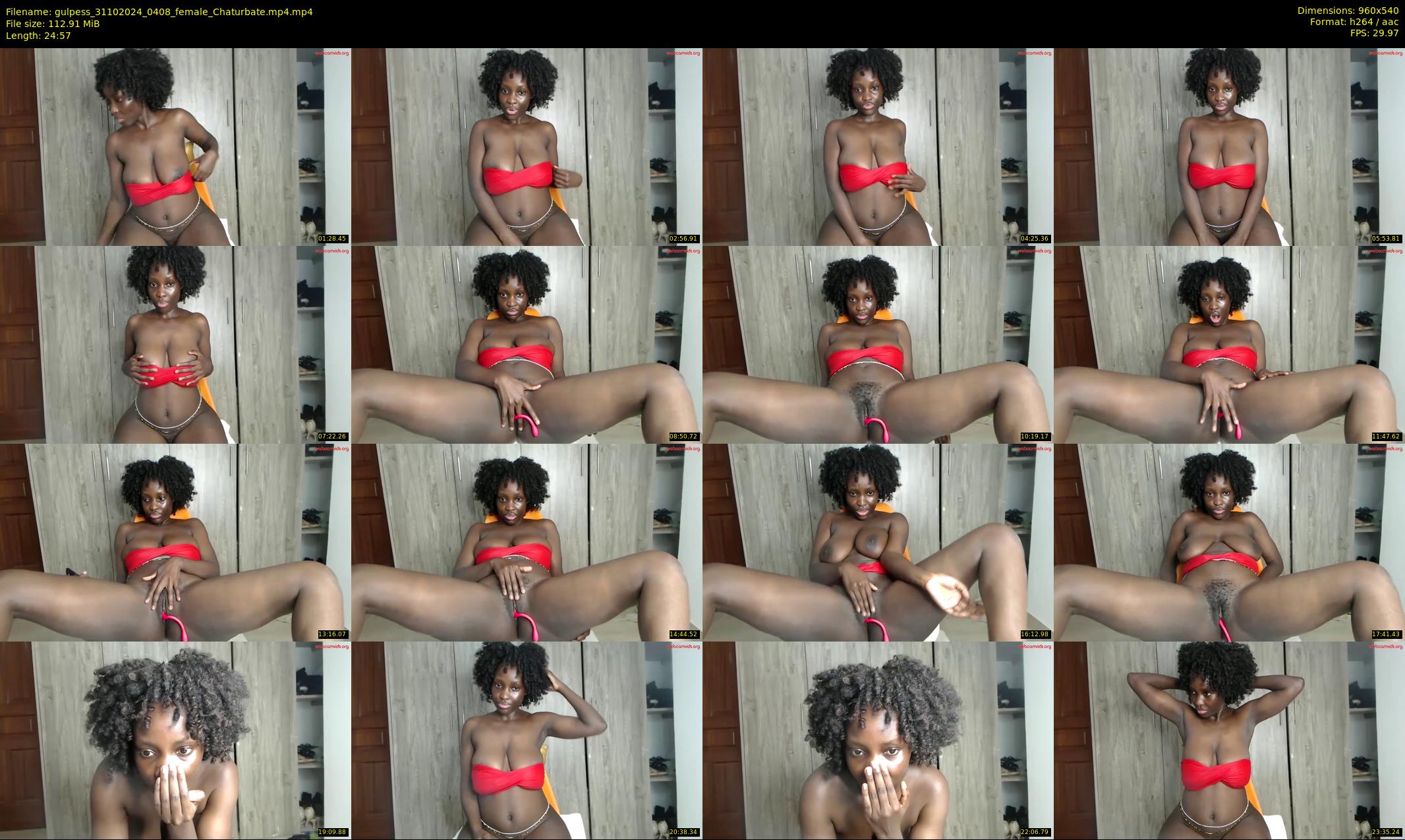 gulpess — 25 minute Chaturbate female cam show recording, 480p, Oct 31, 2024