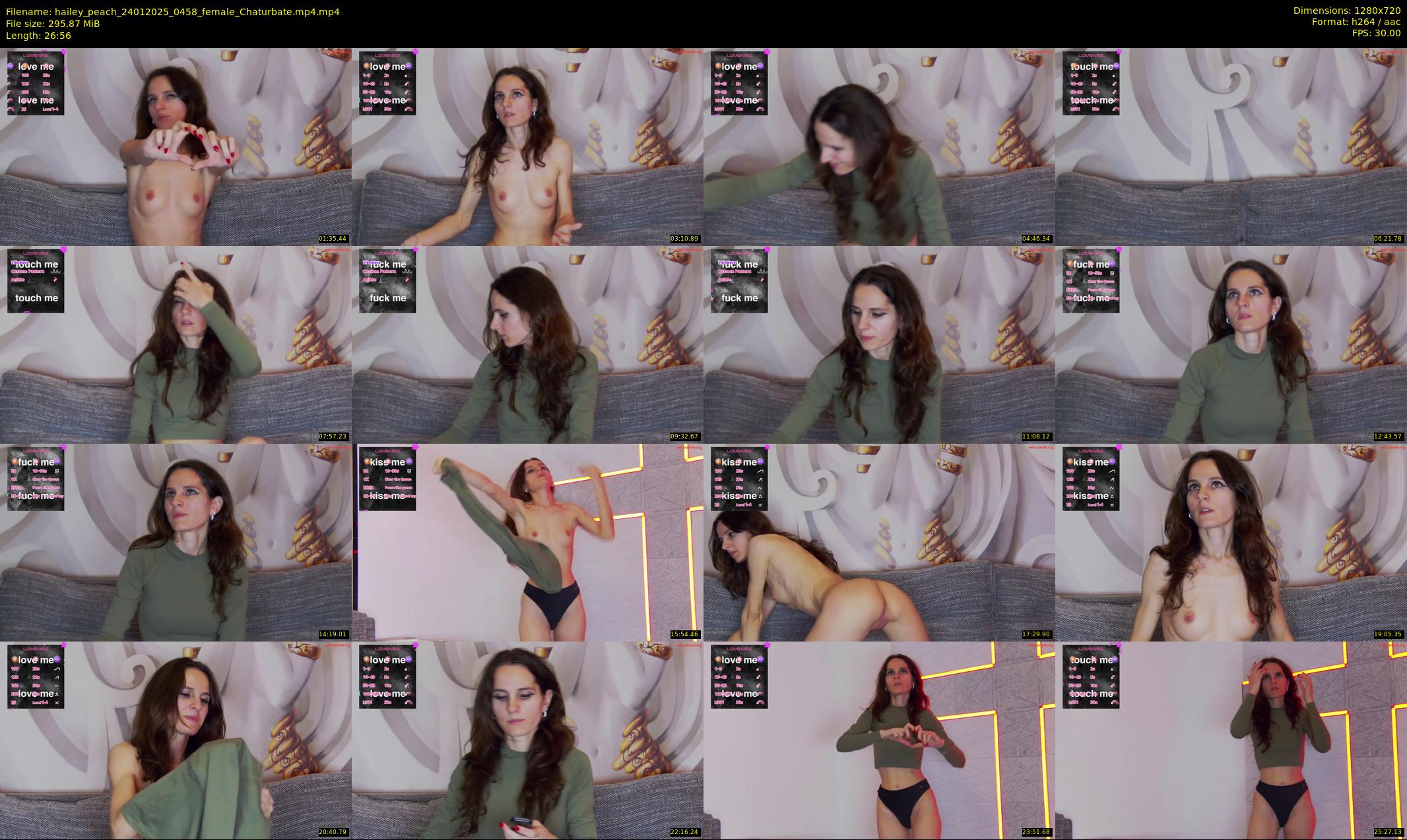 hailey_peach — 27 minute Chaturbate female cam show recording, 720p, Jan 24, 2025