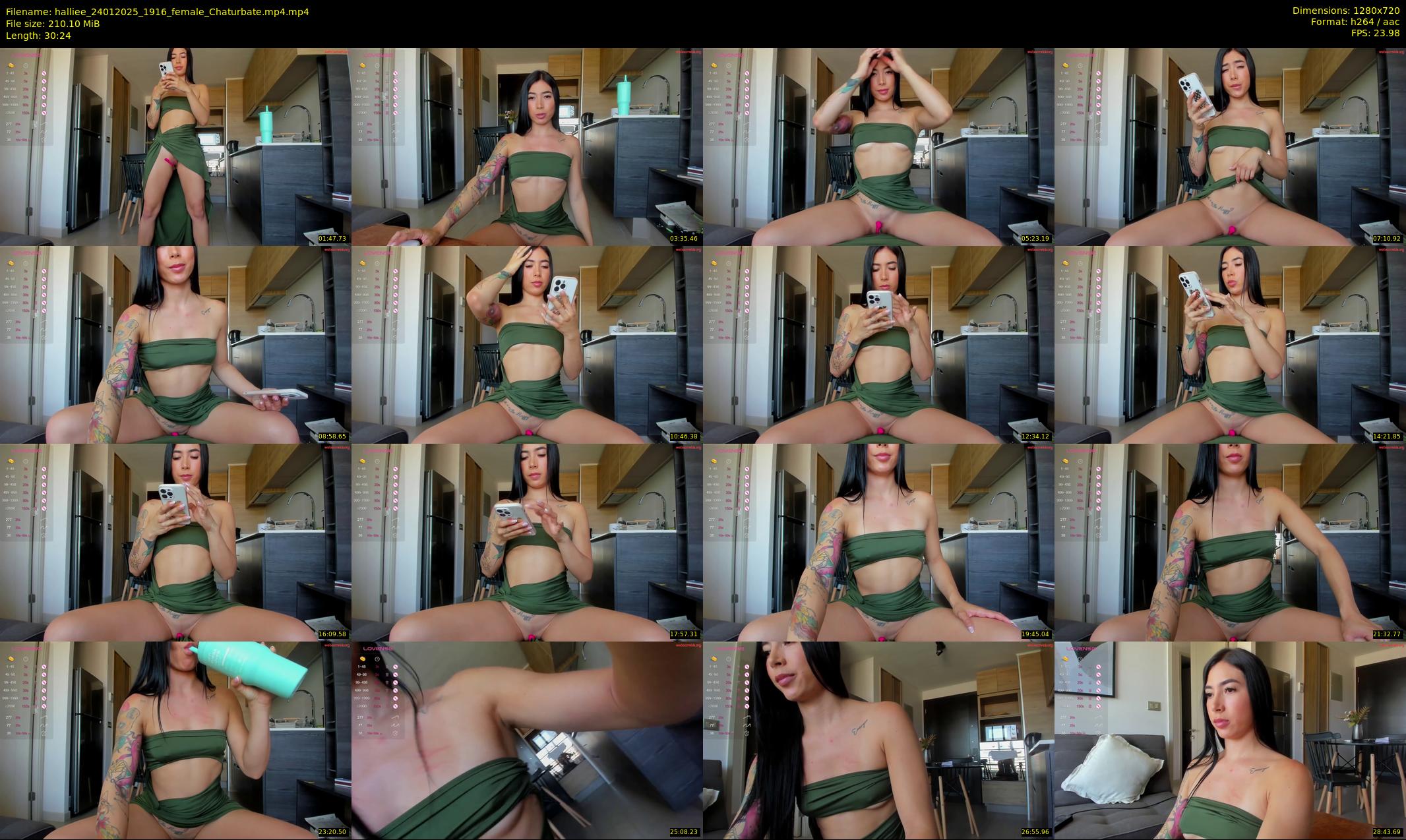 halliee — 31 minute Chaturbate couple cam show recording, 720p, Jan 24, 2025