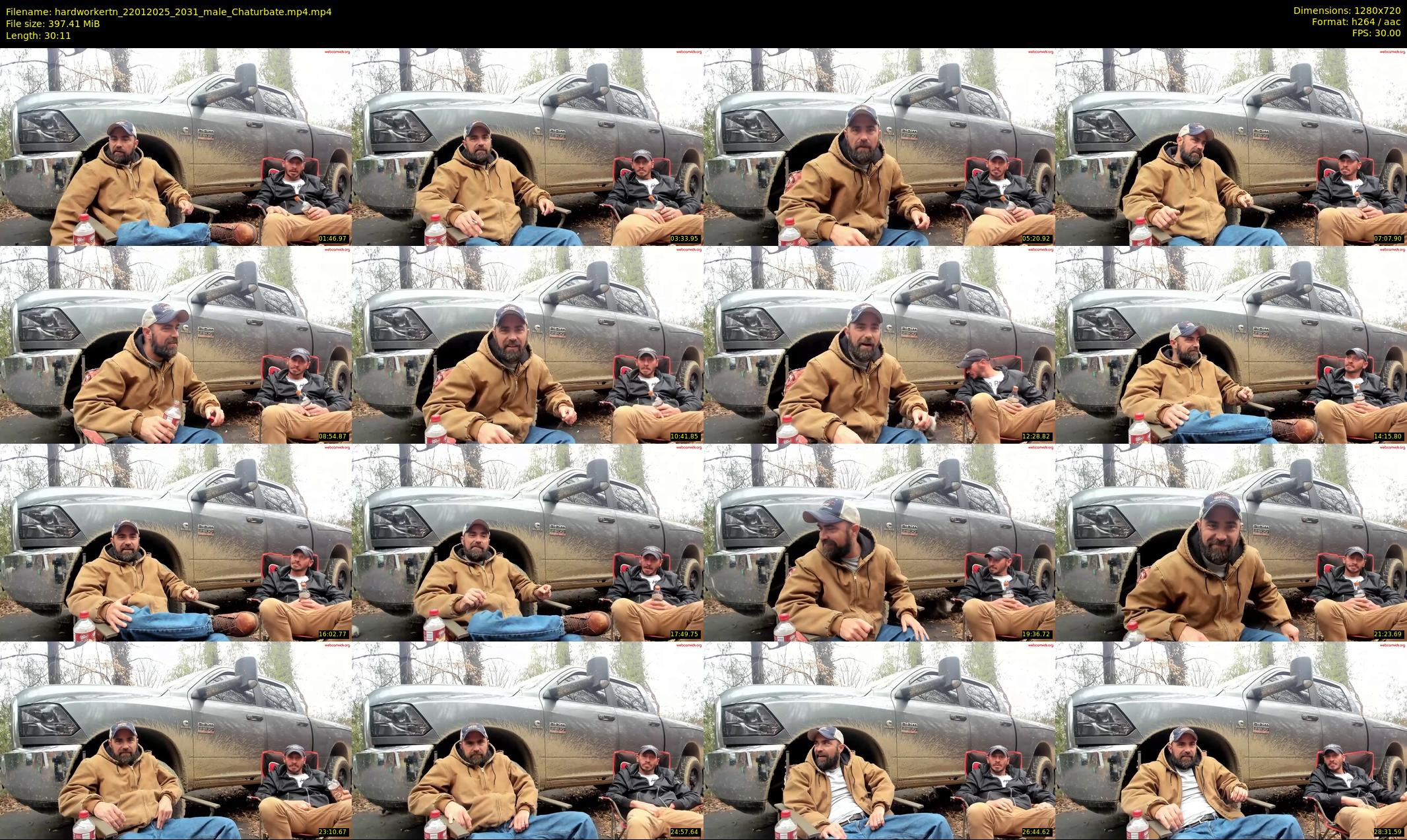 hardworkertn — 31 minute Chaturbate male cam show recording, 720p, Jan 22, 2025