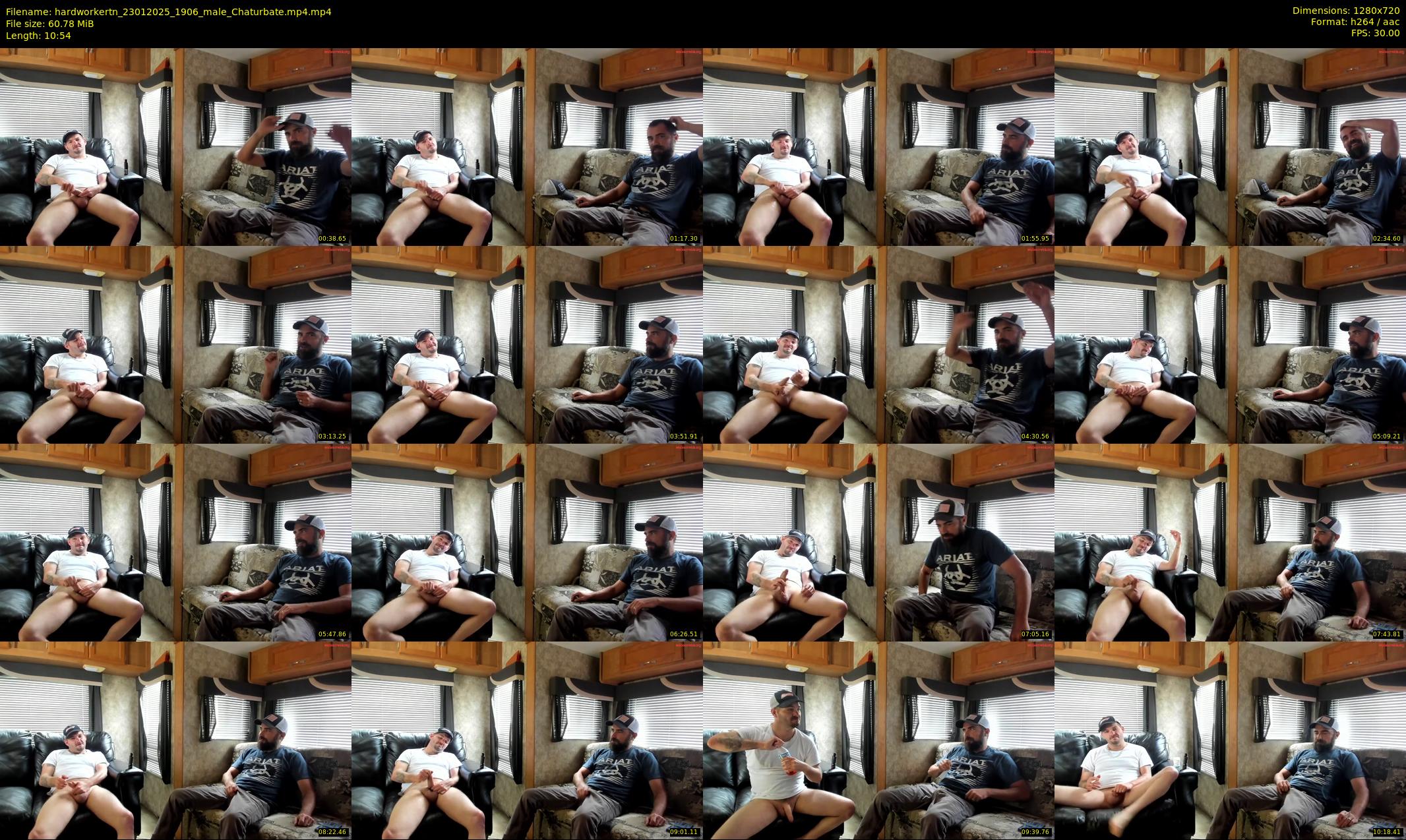 hardworkertn — 11 minute Chaturbate male cam show recording, 720p, Jan 23, 2025