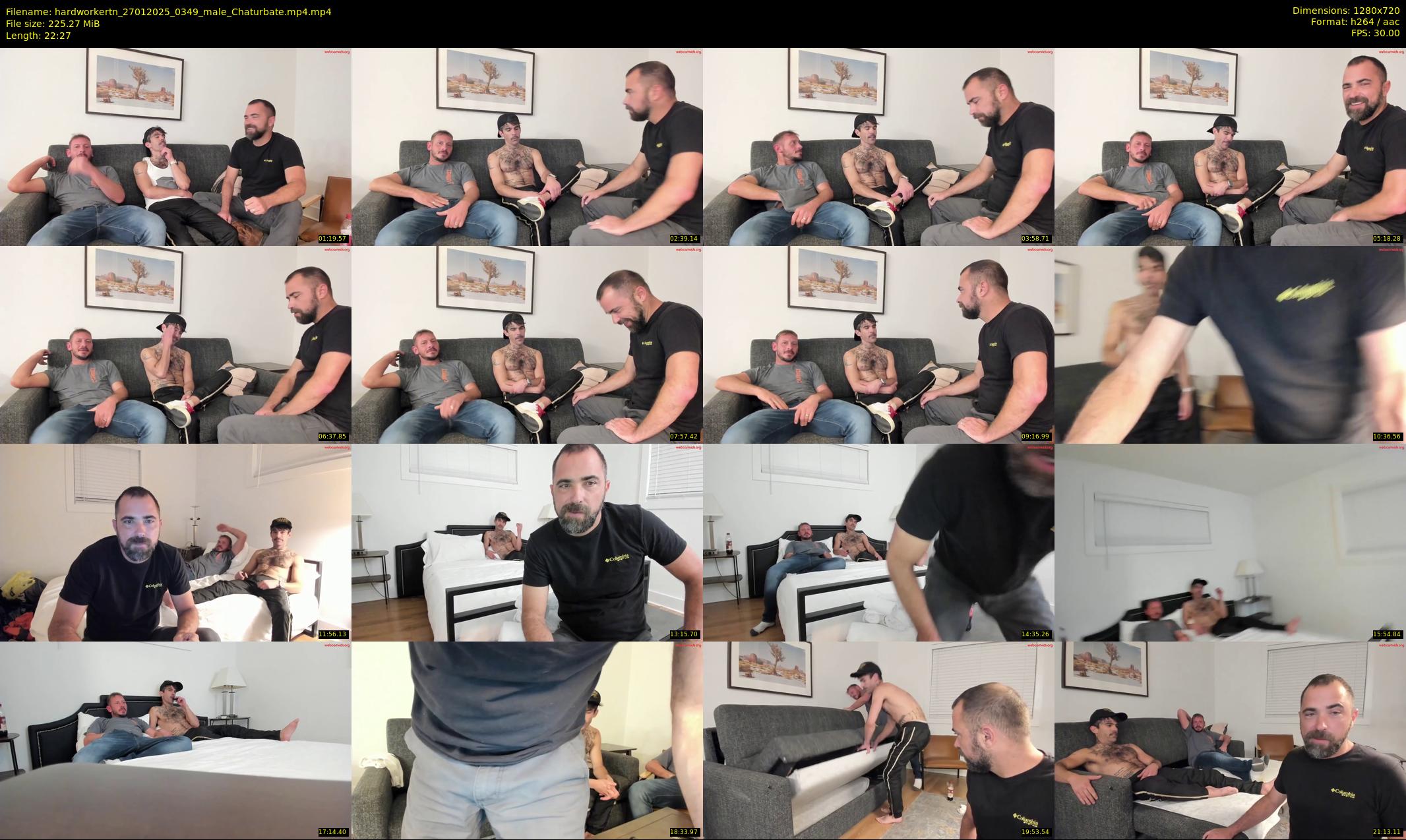 hardworkertn — 23 minute Chaturbate male cam show recording, 720p, Jan 27, 2025