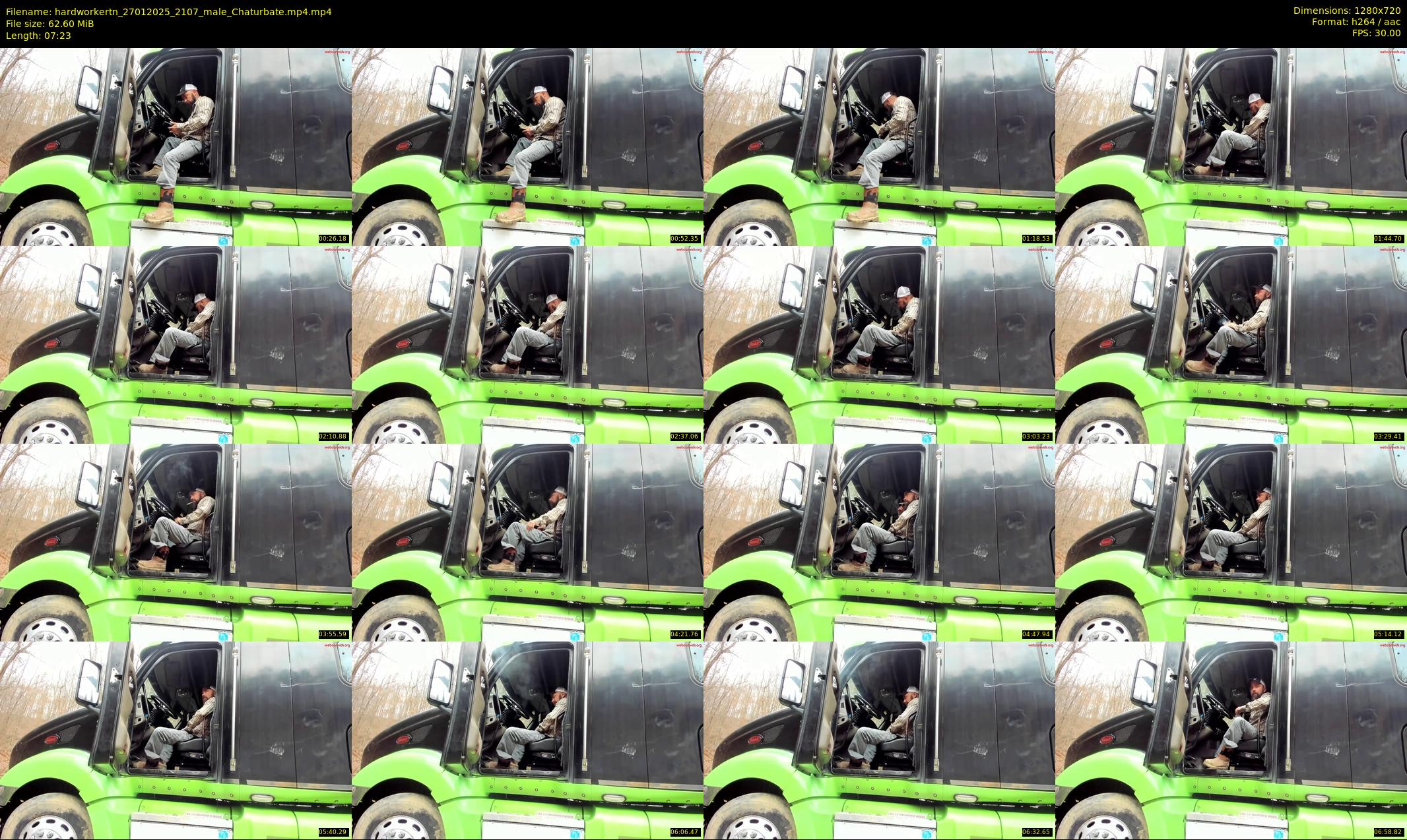 hardworkertn — 8 minute Chaturbate male cam show recording, 720p, Jan 27, 2025