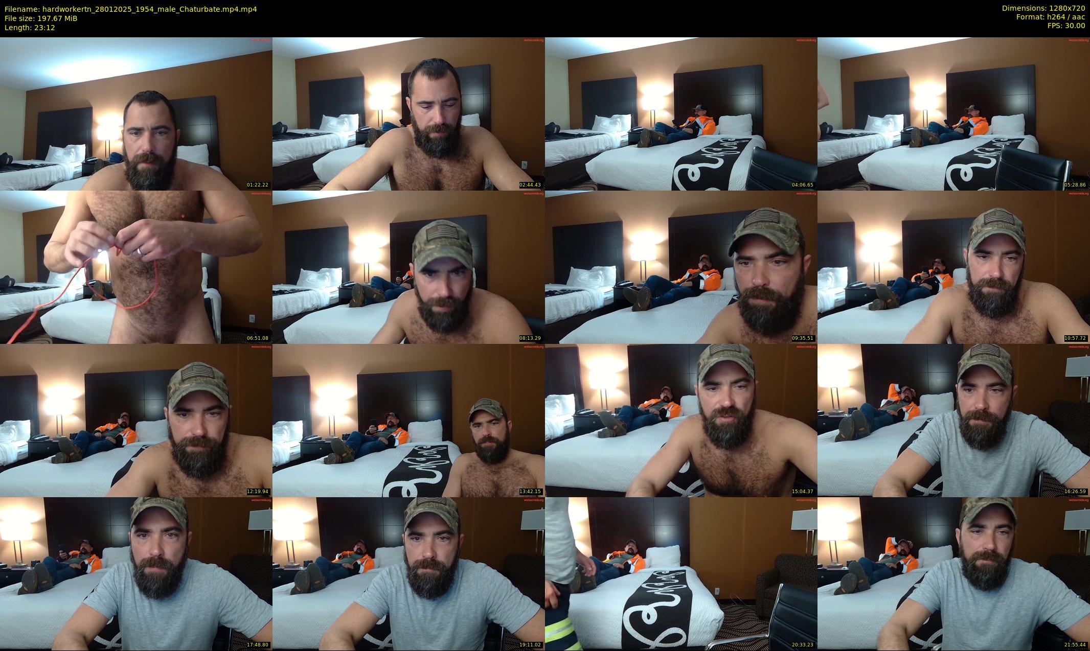 hardworkertn — 24 minute Chaturbate male cam show recording, 720p, Jan 28, 2025