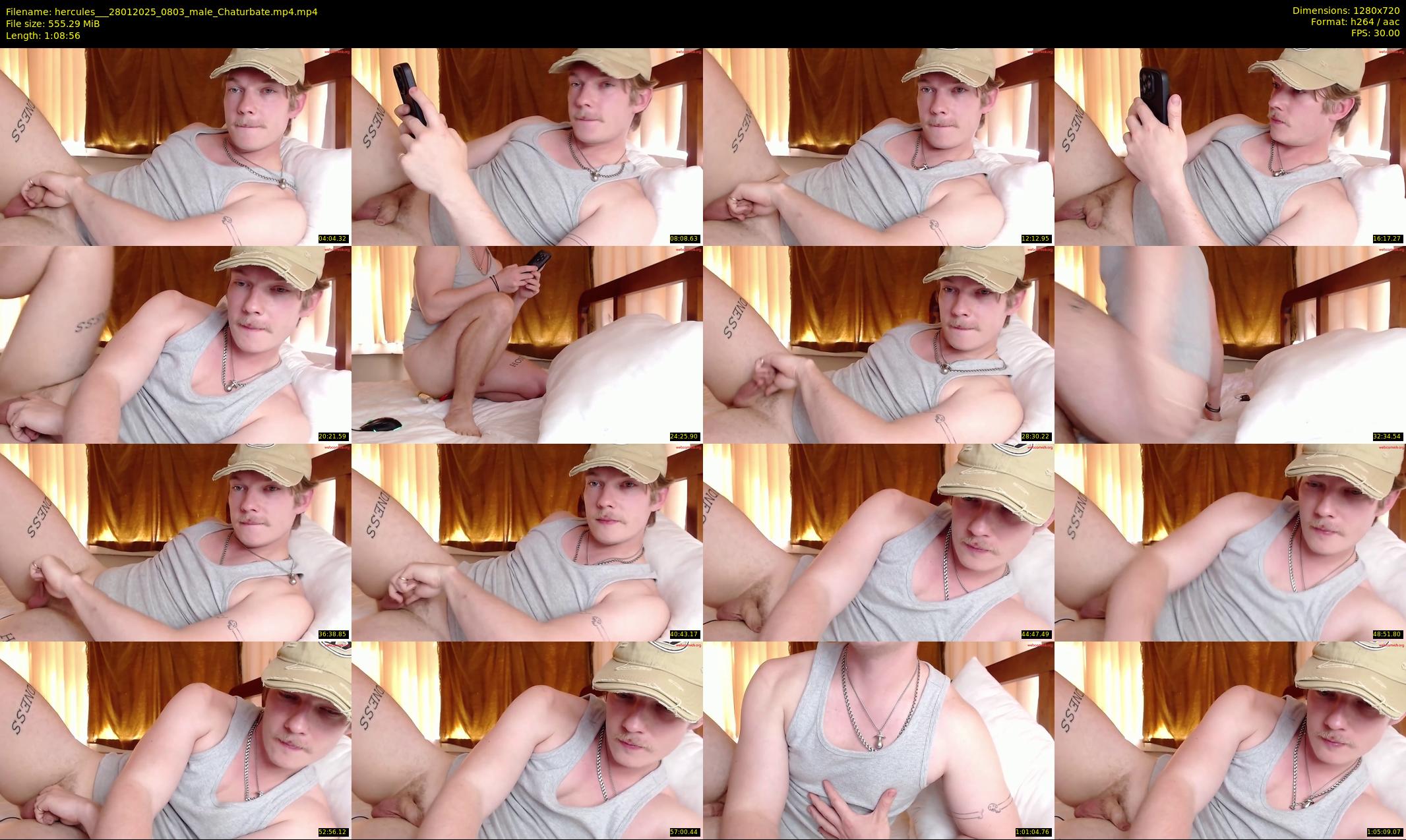 hercules__ — 69 minute Chaturbate male cam show recording, 720p, Jan 28, 2025