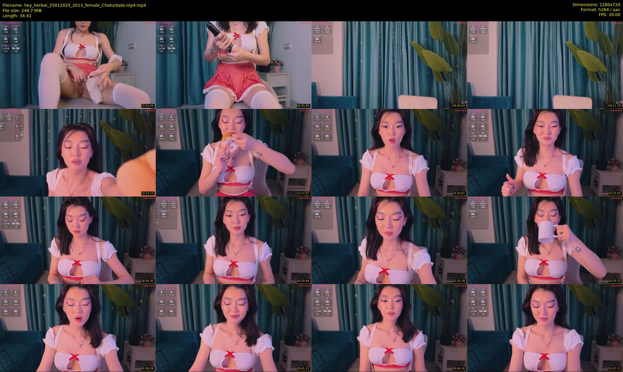 hey_herbal — 35 minute Chaturbate female cam show recording, 720p, Jan 25, 2025