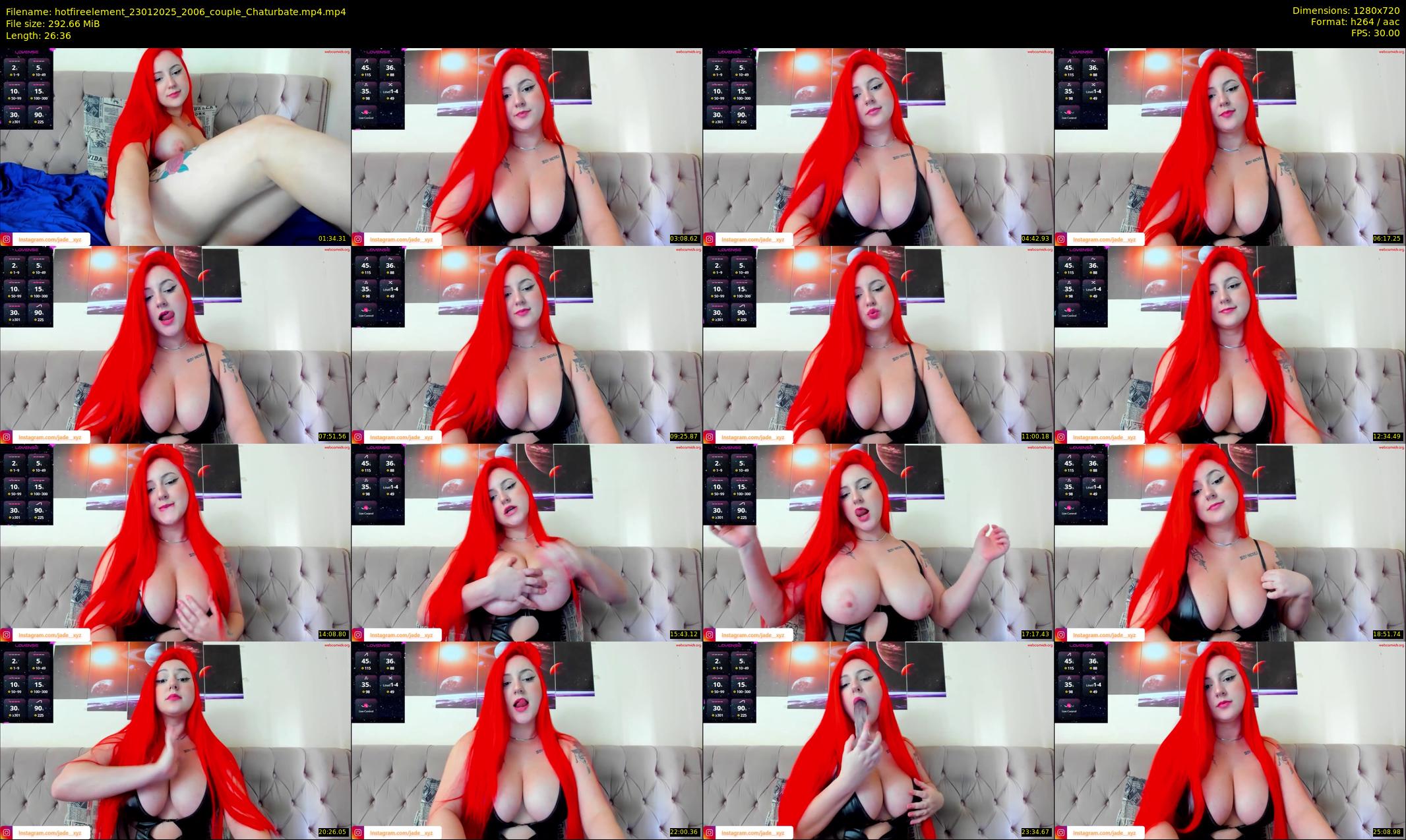 hotfireelement — 27 minute Chaturbate couple cam show recording, 720p, Jan 23, 2025