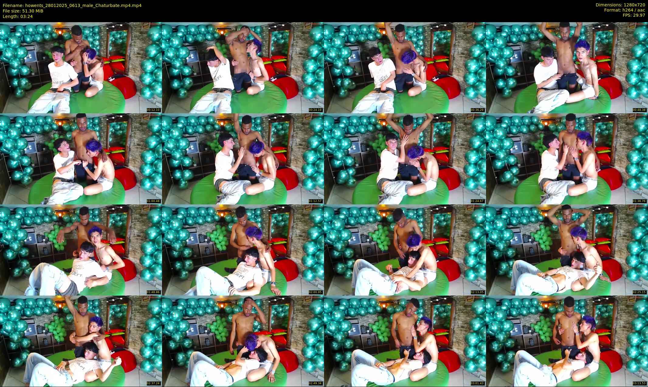 howents — 4 minute Chaturbate male cam show recording, 720p, Jan 28, 2025