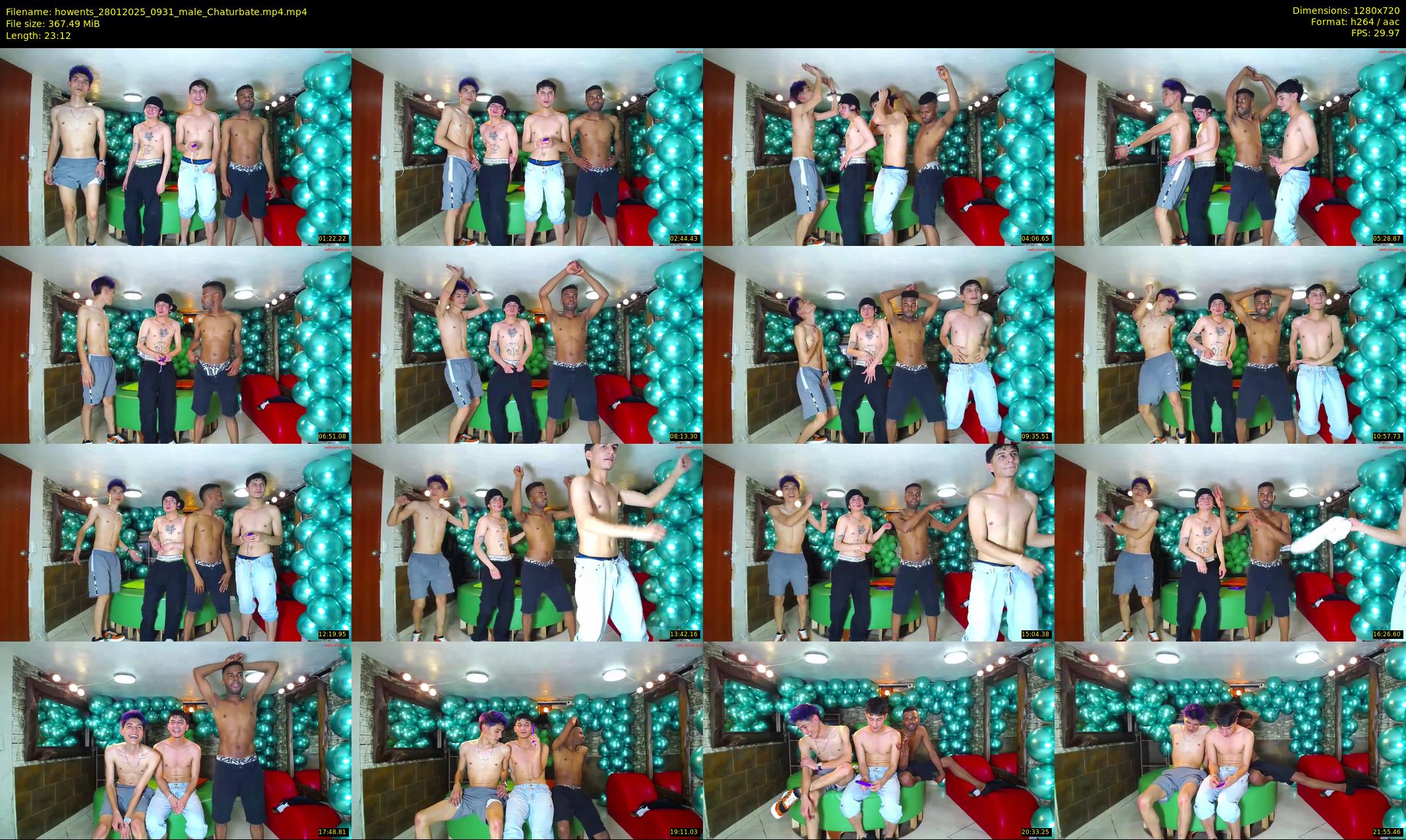 howents — 24 minute Chaturbate male cam show recording, 720p, Jan 28, 2025