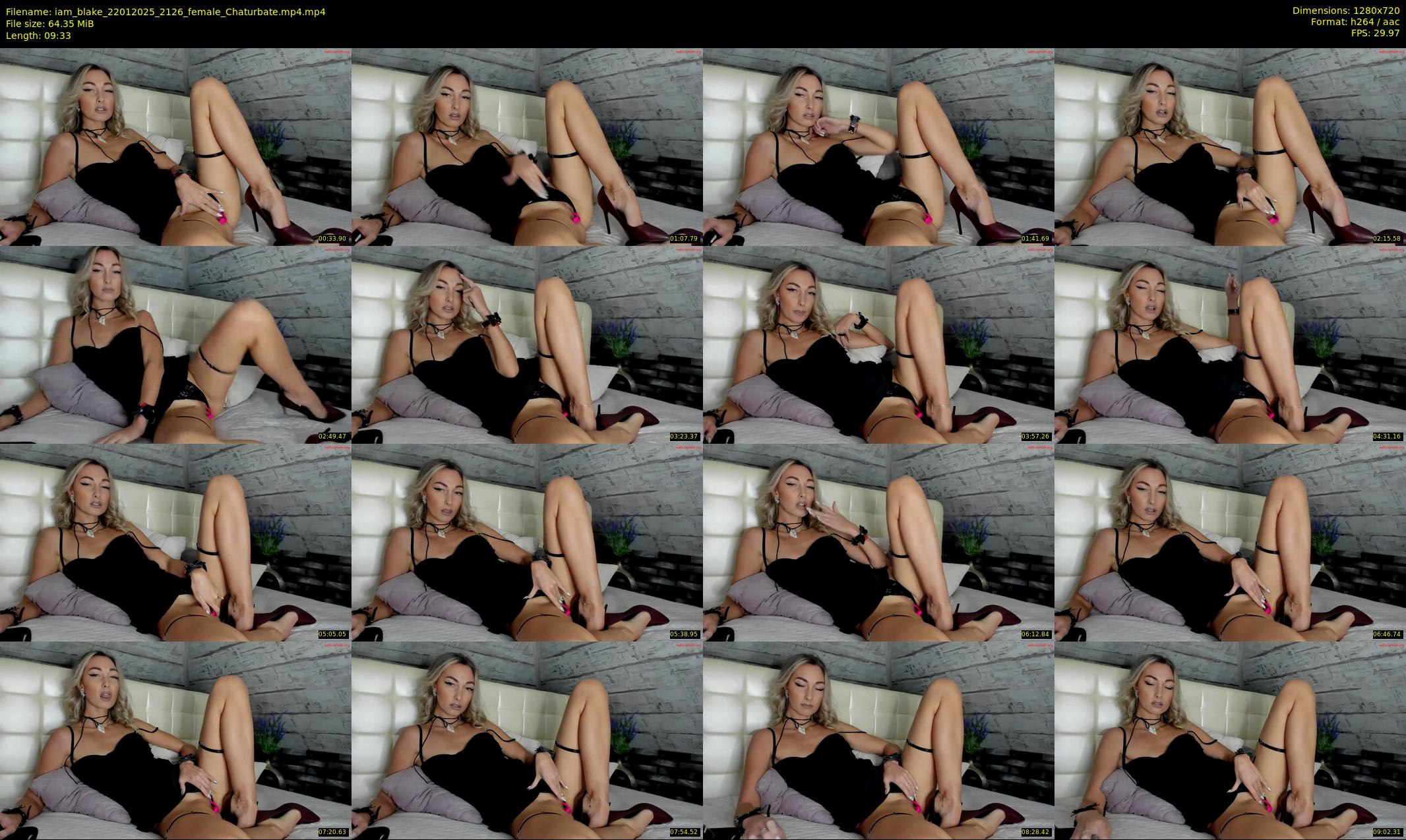 iam_blake — 10 minute Chaturbate female cam show recording, 720p, Jan 22, 2025