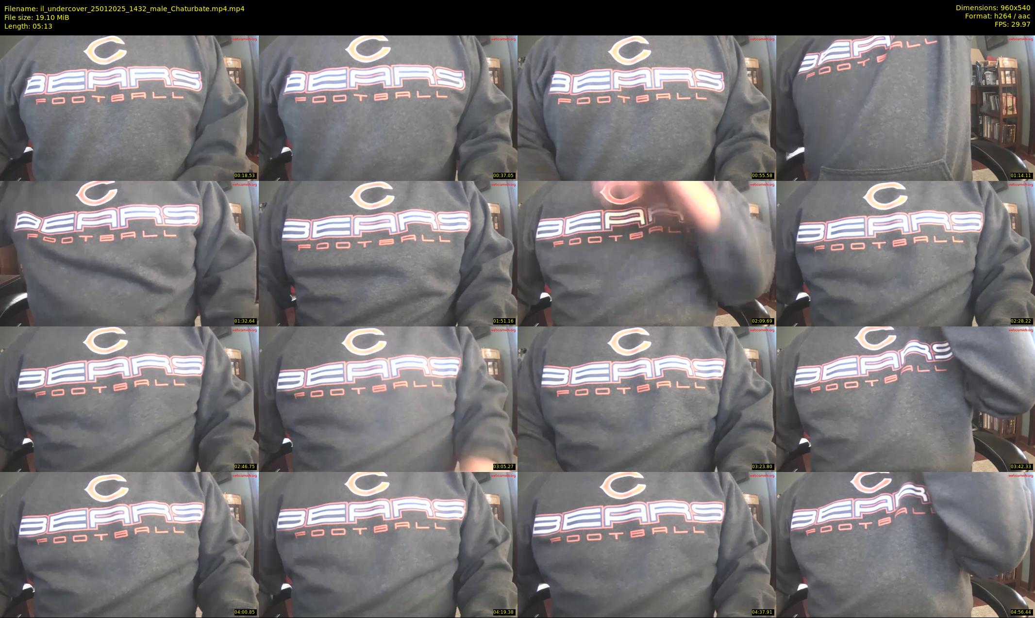 il_undercover — 6 minute Chaturbate male cam show recording, 480p, Jan 25, 2025