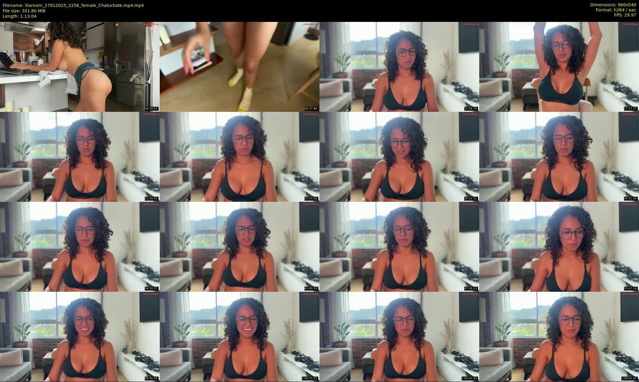 illaroom — 74 minute Chaturbate female cam show recording, 480p, Jan 27, 2025