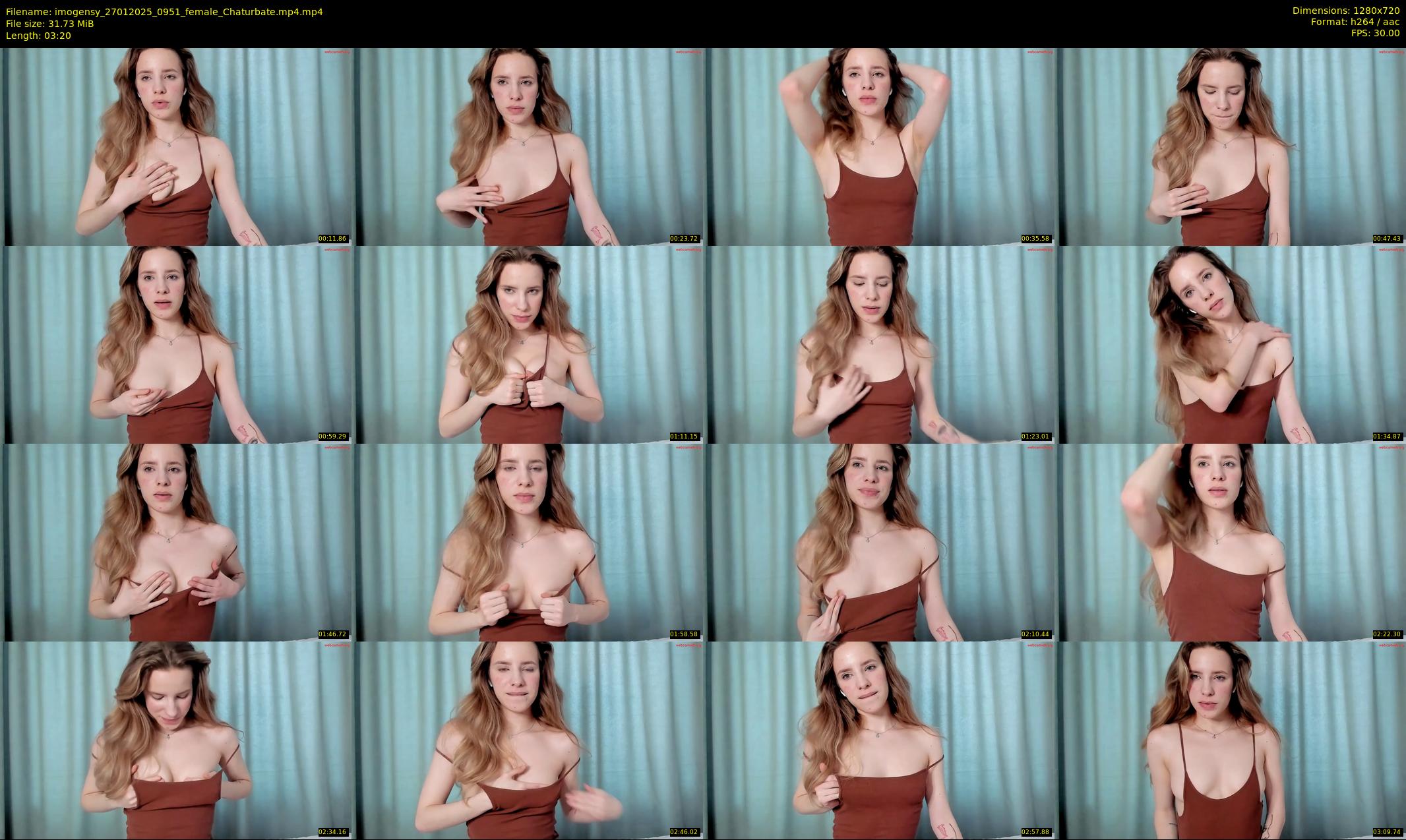 imogensy — 4 minute Chaturbate female cam show recording, 720p, Jan 27, 2025