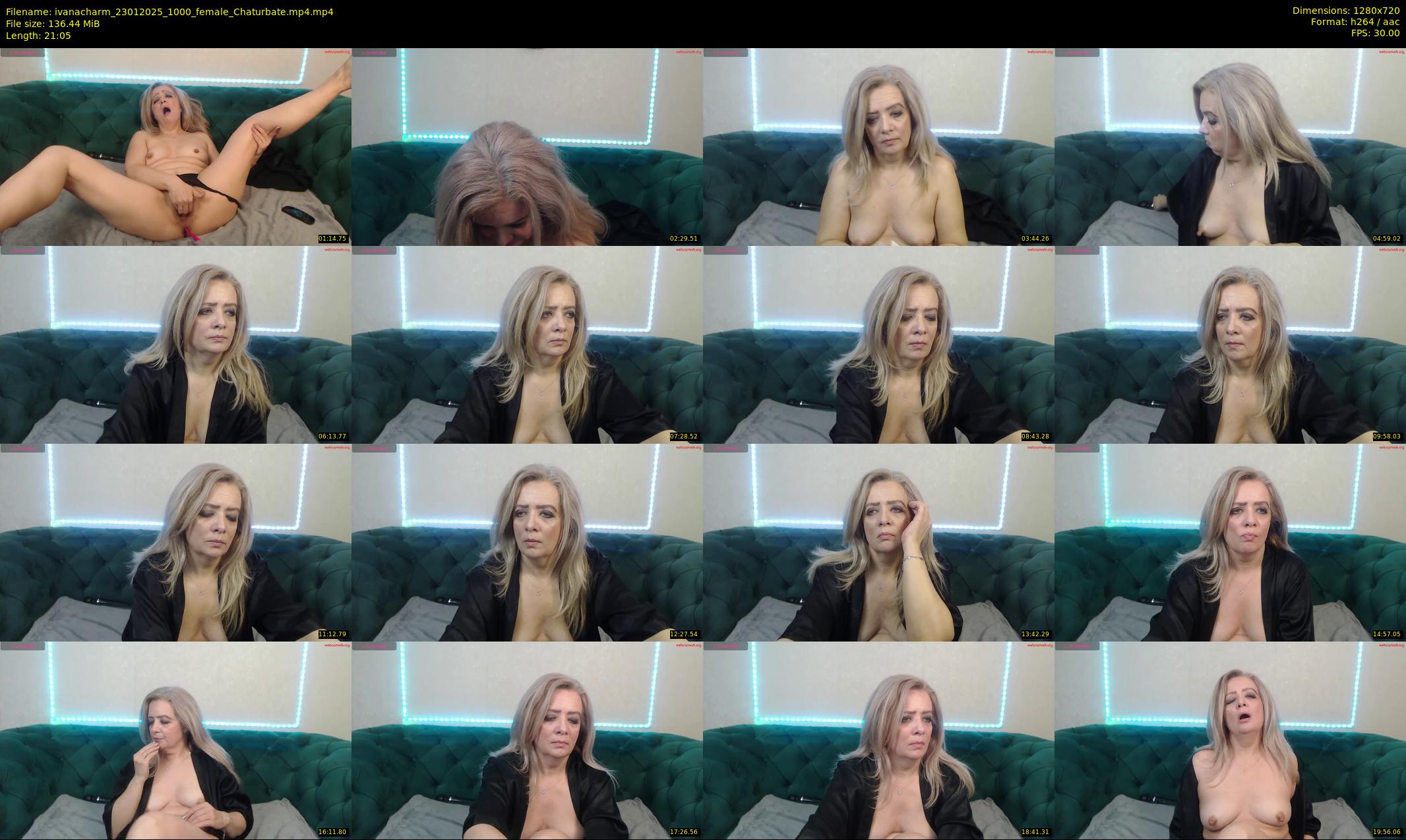 ivanacharm — 22 minute Chaturbate female cam show recording, 720p, Jan 23, 2025