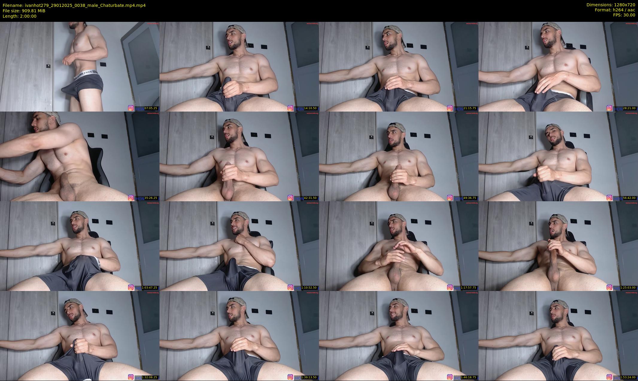ivanhot279 — 120 minute Chaturbate male cam show recording, 720p, Jan 29, 2025