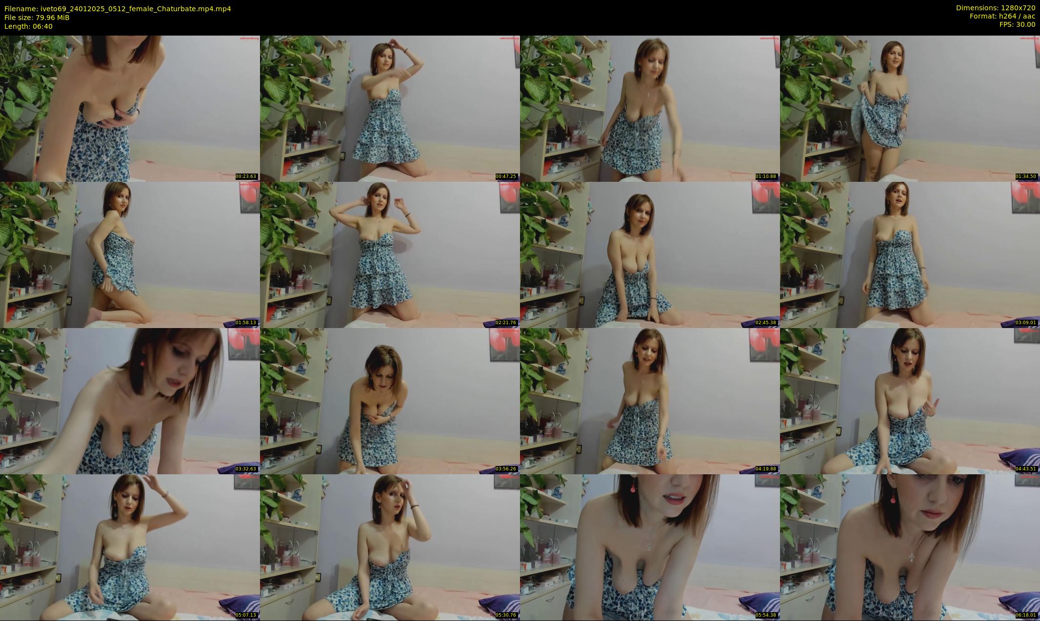iveto69 — 7 minute Chaturbate female cam show recording, 720p, Jan 24, 2025