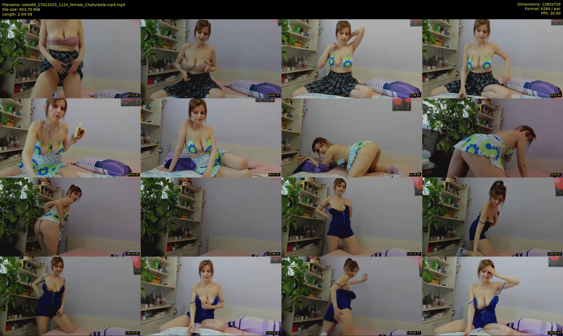 iveto69 — 125 minute Chaturbate female cam show recording, 720p, Jan 27, 2025