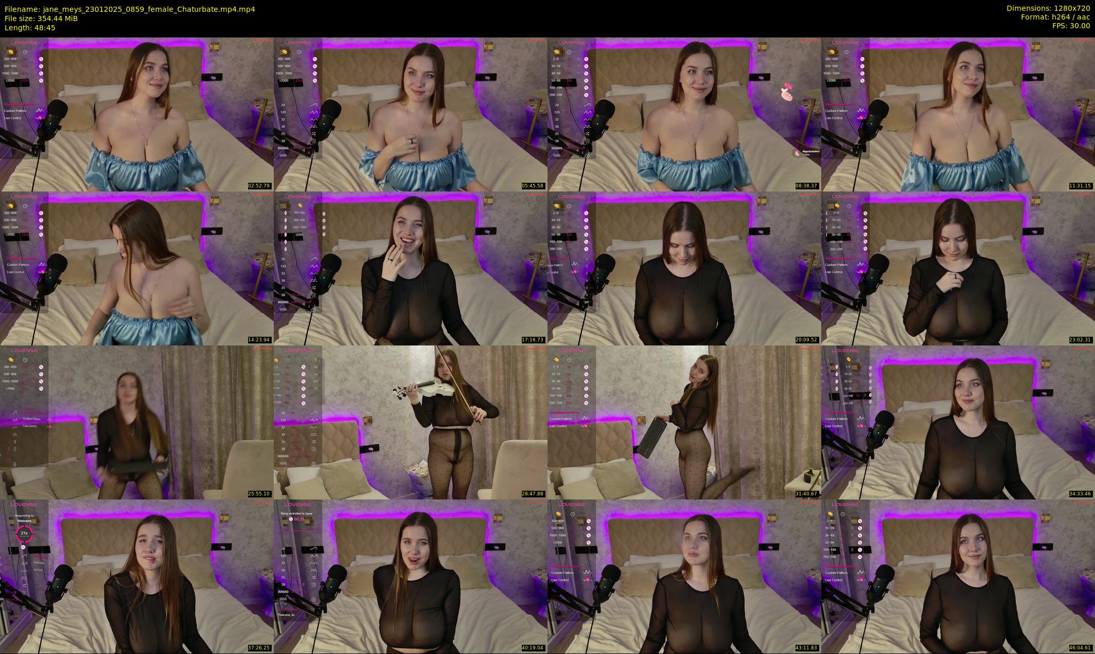 jane_meys — 49 minute Chaturbate female cam show recording, 720p, Jan 23, 2025