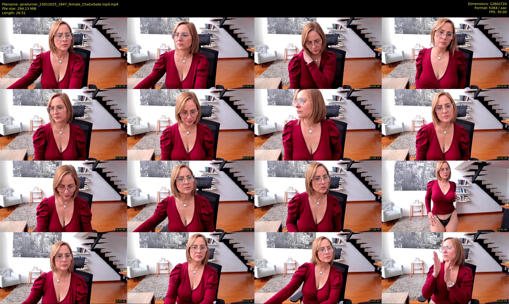 janeturner — 27 minute Chaturbate female cam show recording, 720p, Jan 23, 2025