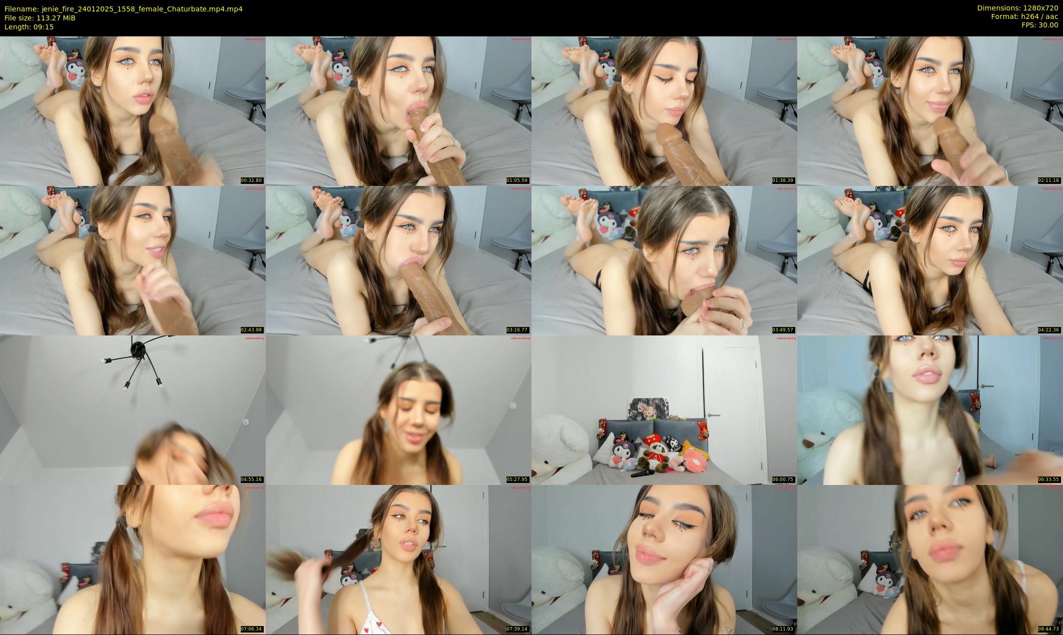 jenie_fire — 10 minute Chaturbate female cam show recording, 720p, Jan 24, 2025