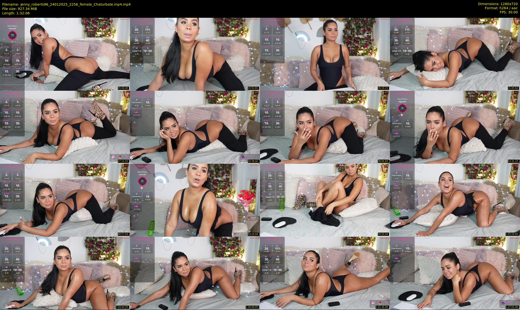 jenny_roberts96 — 93 minute Chaturbate female cam show recording, 720p, Jan 24, 2025