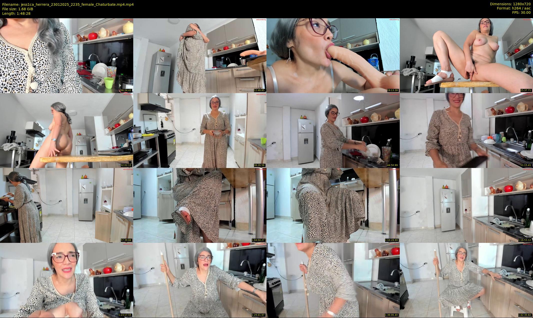 jess1ca_herrera — 109 minute Chaturbate female cam show recording, 720p, Jan 23, 2025