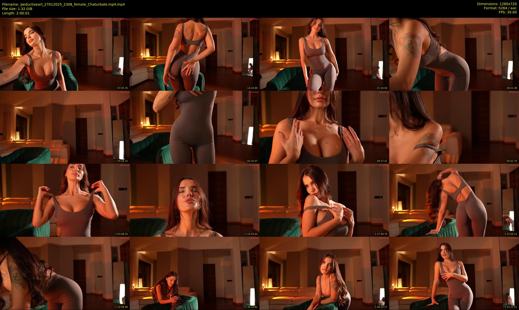jseductiveart — 121 minute Chaturbate female cam show recording, 720p, Jan 27, 2025
