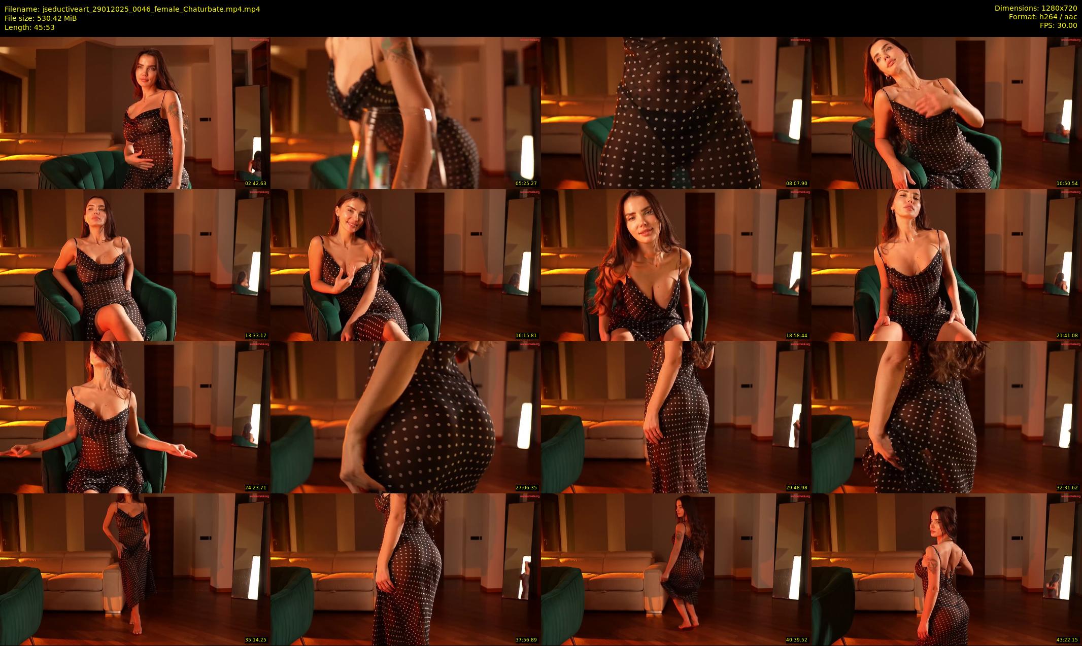 jseductiveart — 46 minute Chaturbate female cam show recording, 720p, Jan 29, 2025