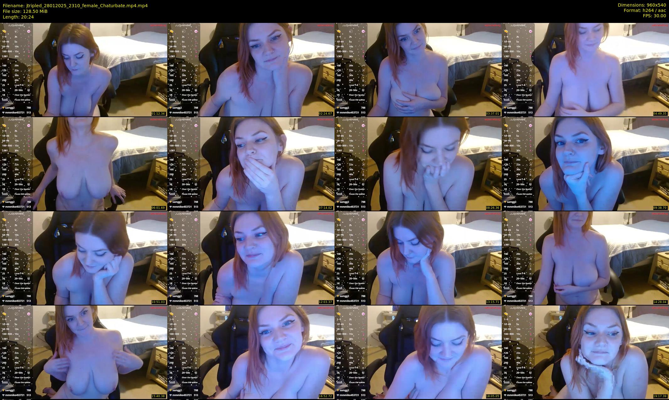 jtripled — 21 minute Chaturbate female cam show recording, 480p, Jan 28, 2025